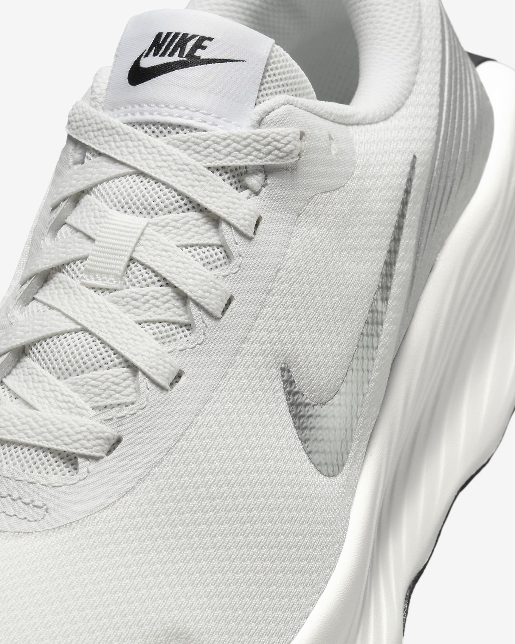 Nike Promina Premium Women's Walking Shoes - Summit White/Black/Summit White/Metallic Silver