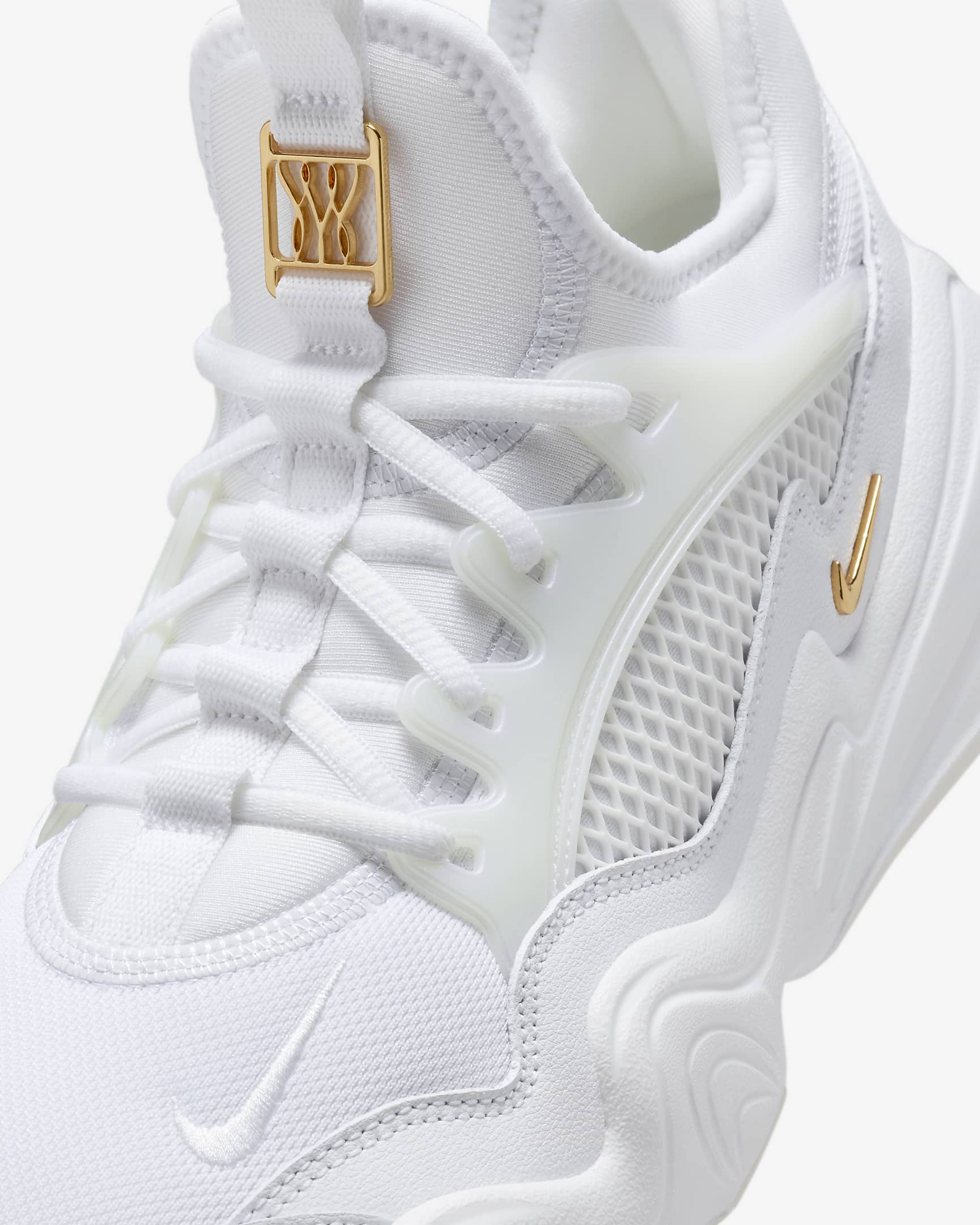 Nike Victory Tech x Serena Williams Design Crew Schuh (Damen) - Weiß/Metallic Gold/Olive Aura/Weiß