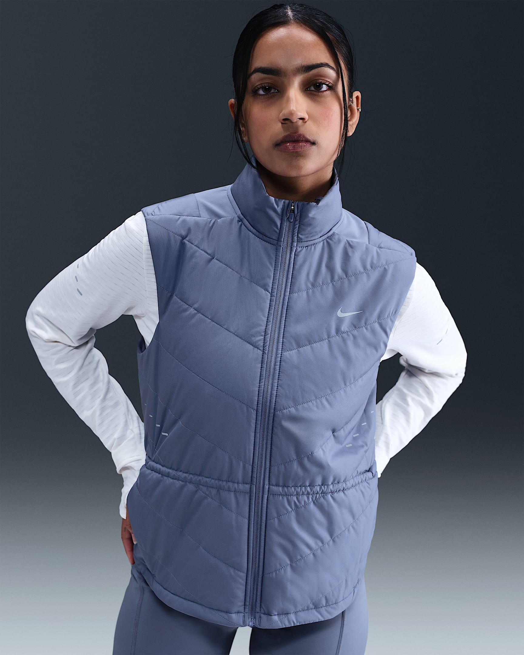 Nike Swift Therma-FIT Laufweste (Damen) - World Indigo