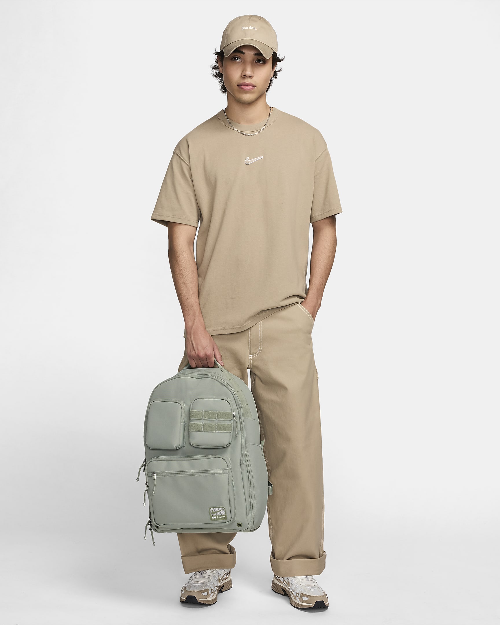 Nike Utility Power Backpack (33L) - Jade Horizon/Jade Horizon/Oil Green