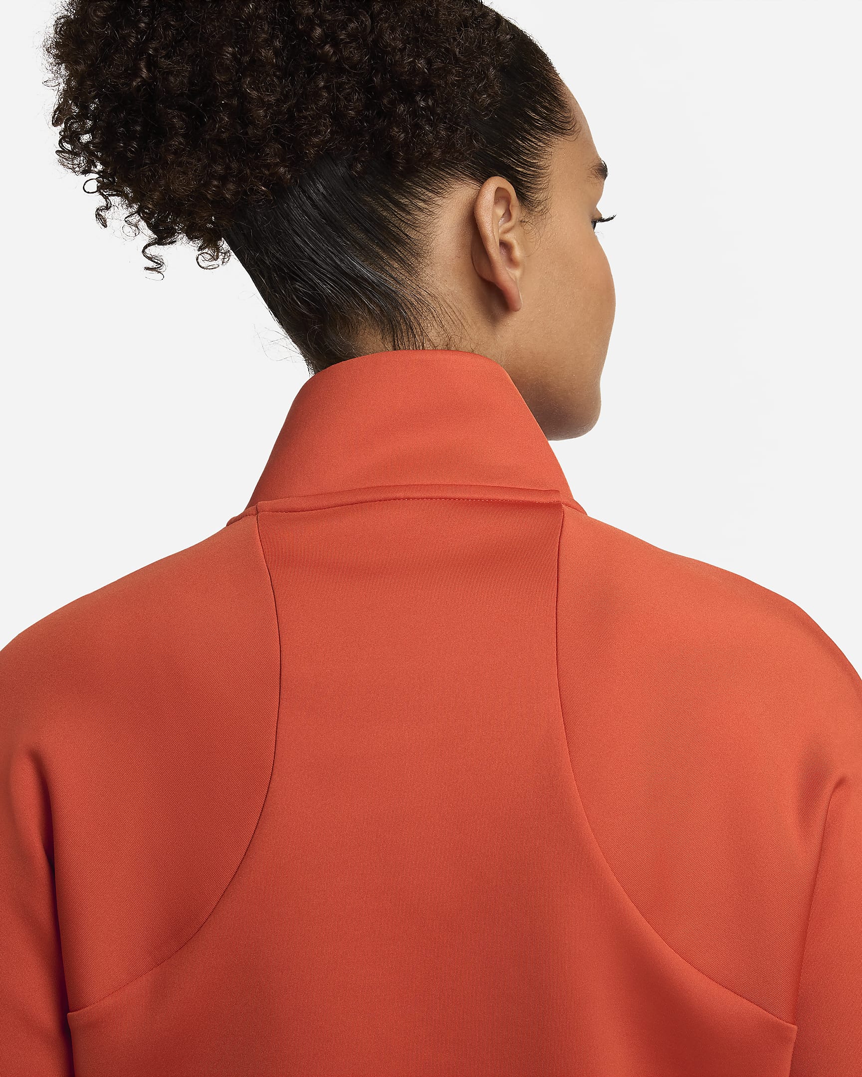 NikeCourt Women's Full-Zip Tennis Jacket - Rust Factor/Rust Factor