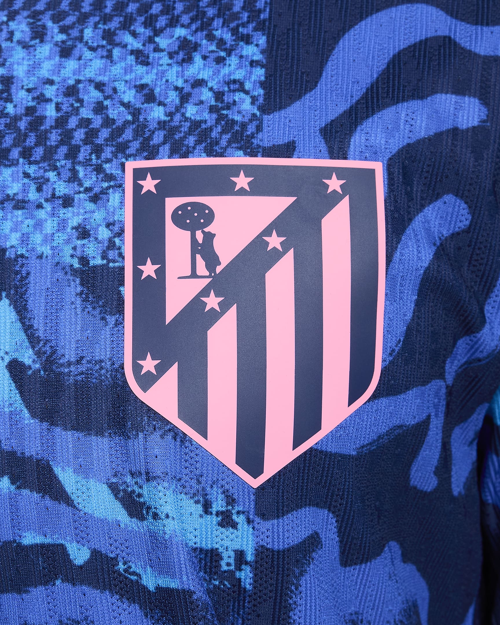 Maglia da calcio Authentic Nike Dri-FIT ADV Atlético de Madrid 2024/25 Match da uomo – Terza - Blue Void/Pink Glow