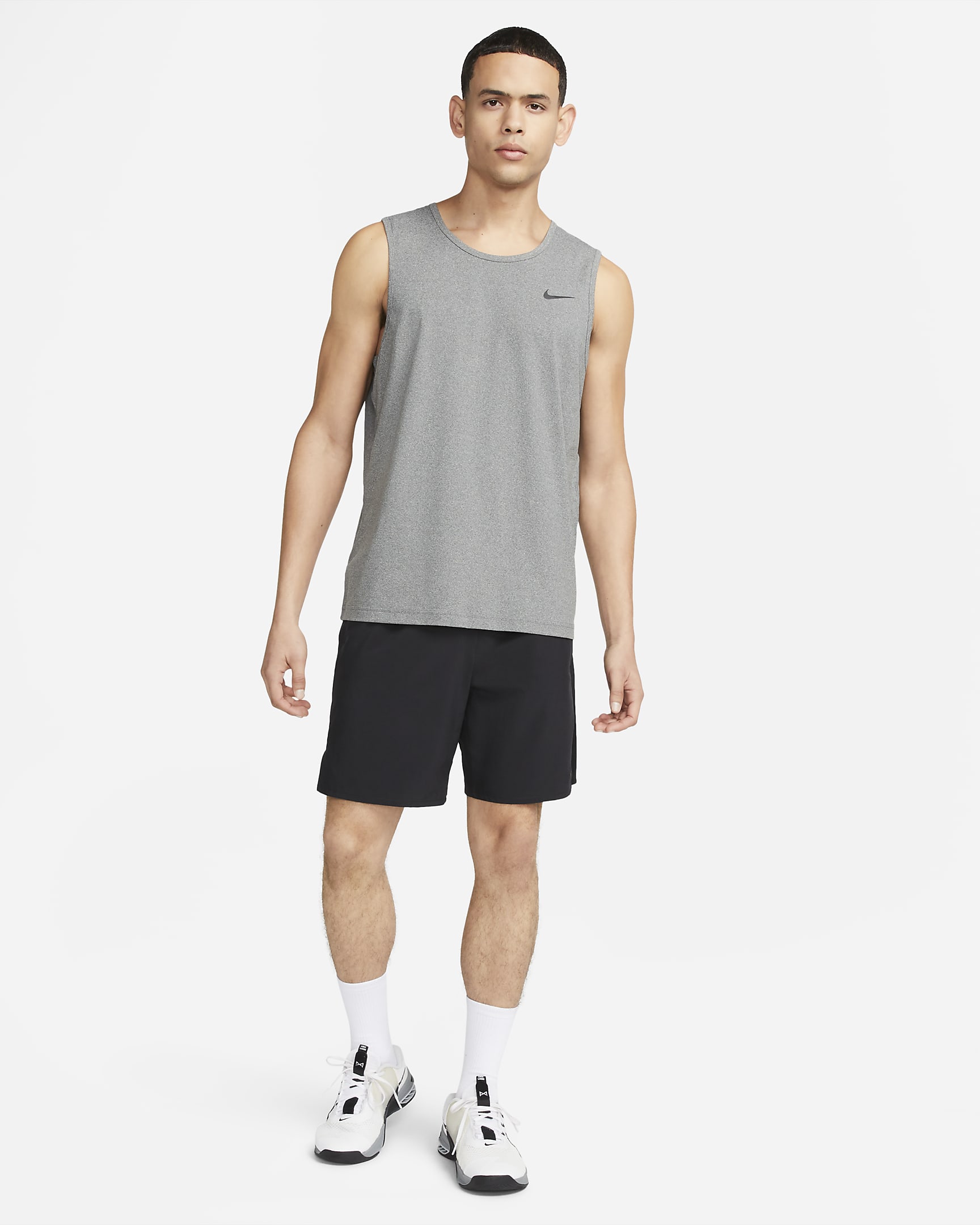 Nike Dri-FIT Hyverse Men's Short-Sleeve Fitness Tank. Nike IN