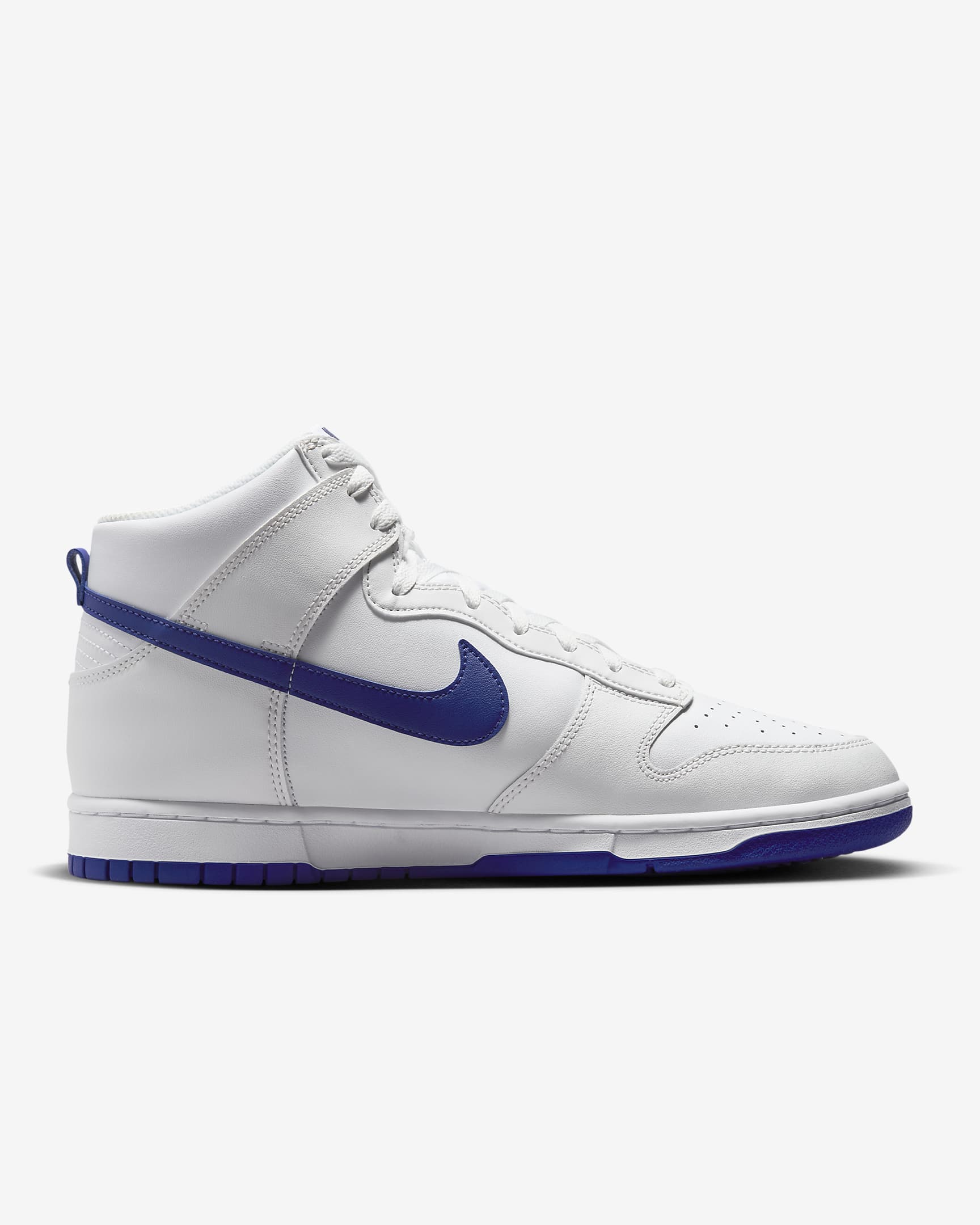 Nike Dunk Hi Retro Men's Shoes - White/Summit White/Concord