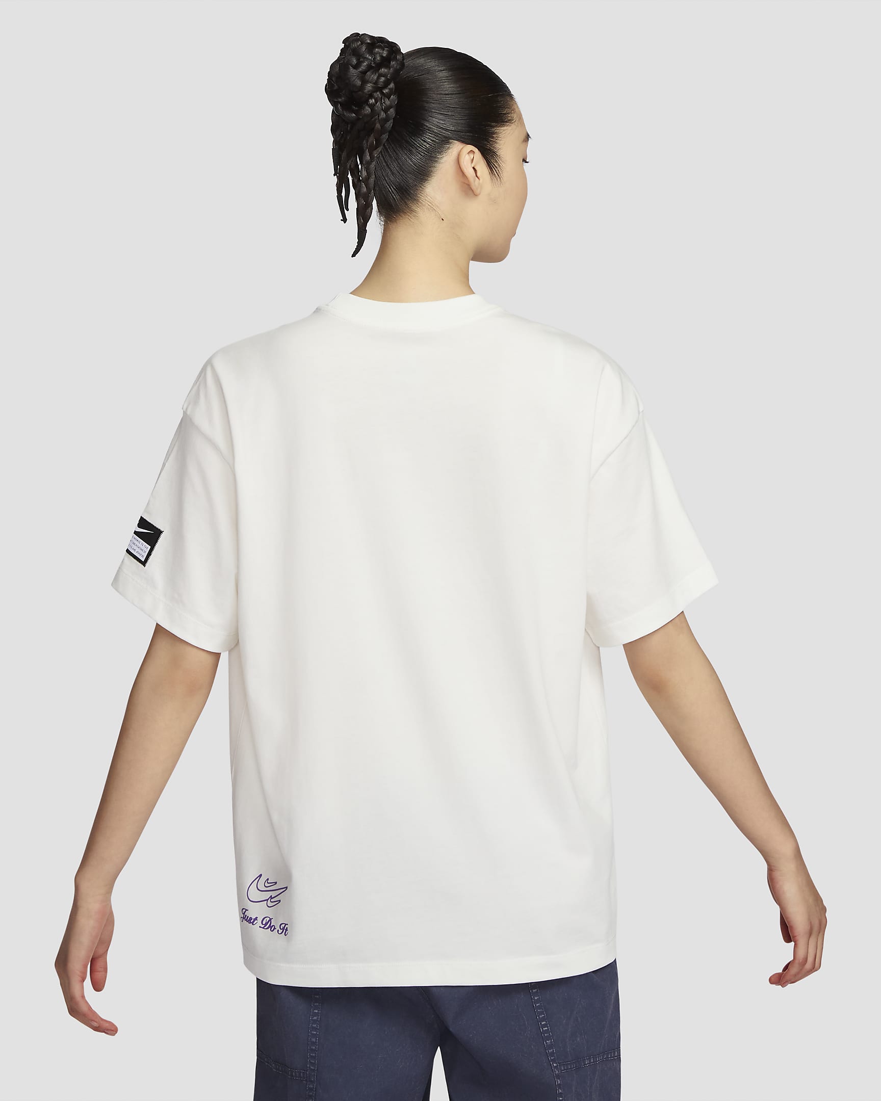 Nike Sportswear Women's Oversized Short-Sleeve T-Shirt - Sail