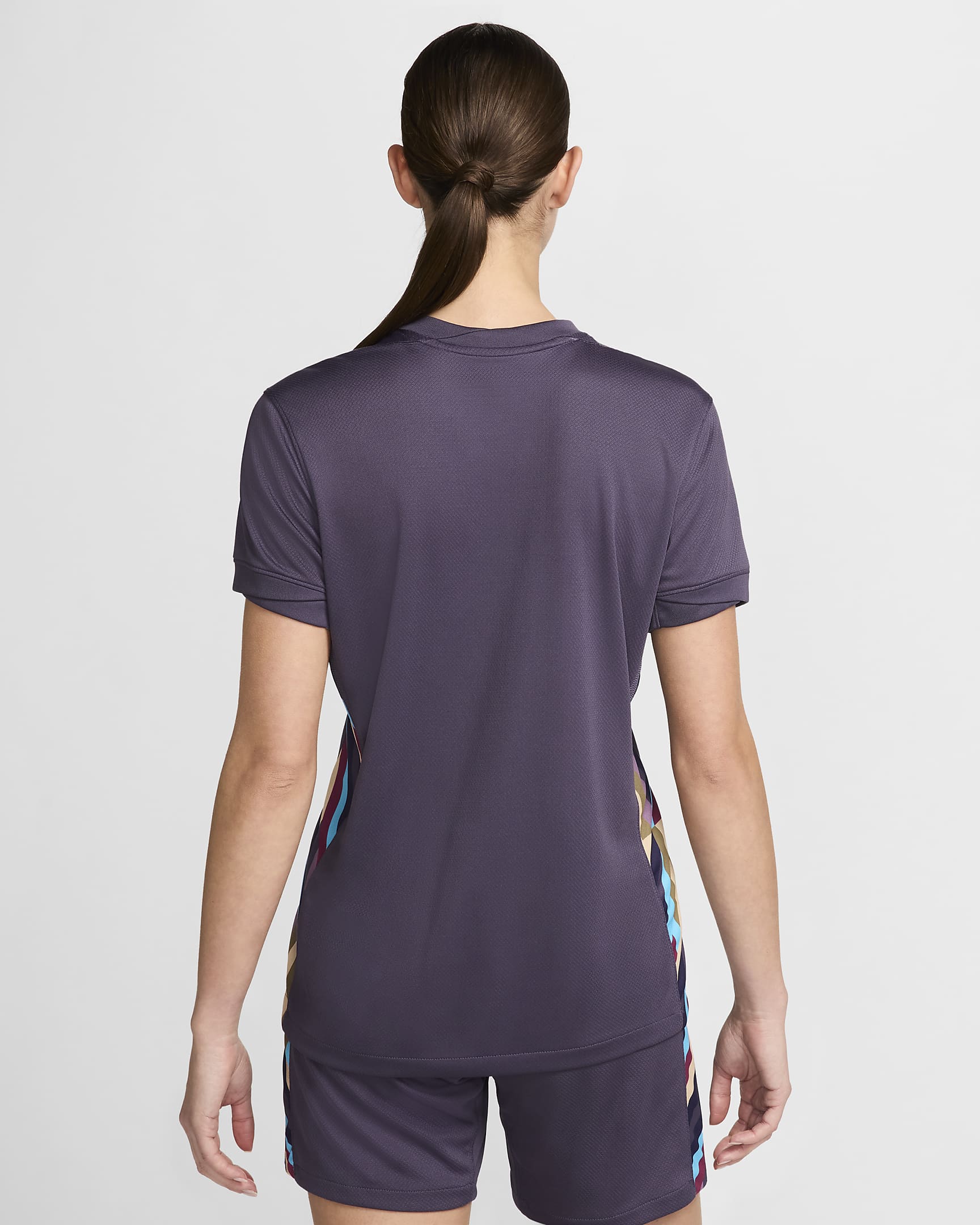 England (男子組) 2024/25 Stadium 客場女款 Nike Dri-FIT 復刻版足球衣 - Dark Raisin/Sesame