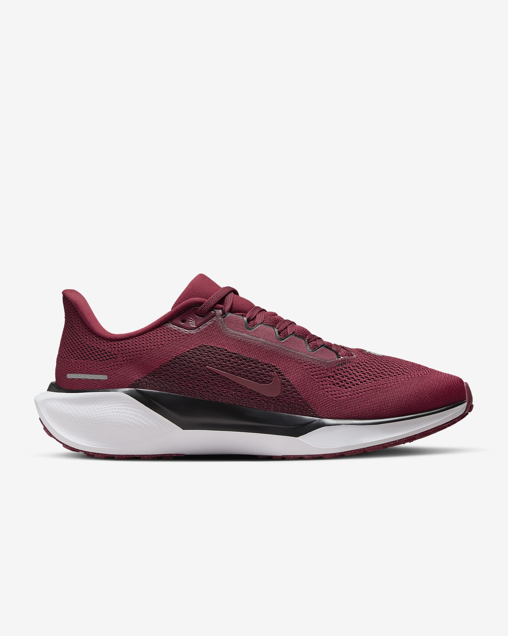 Morehouse Pegasus 41 Men's Nike College Road Running Shoes - Deep Garnet/White/Black/White