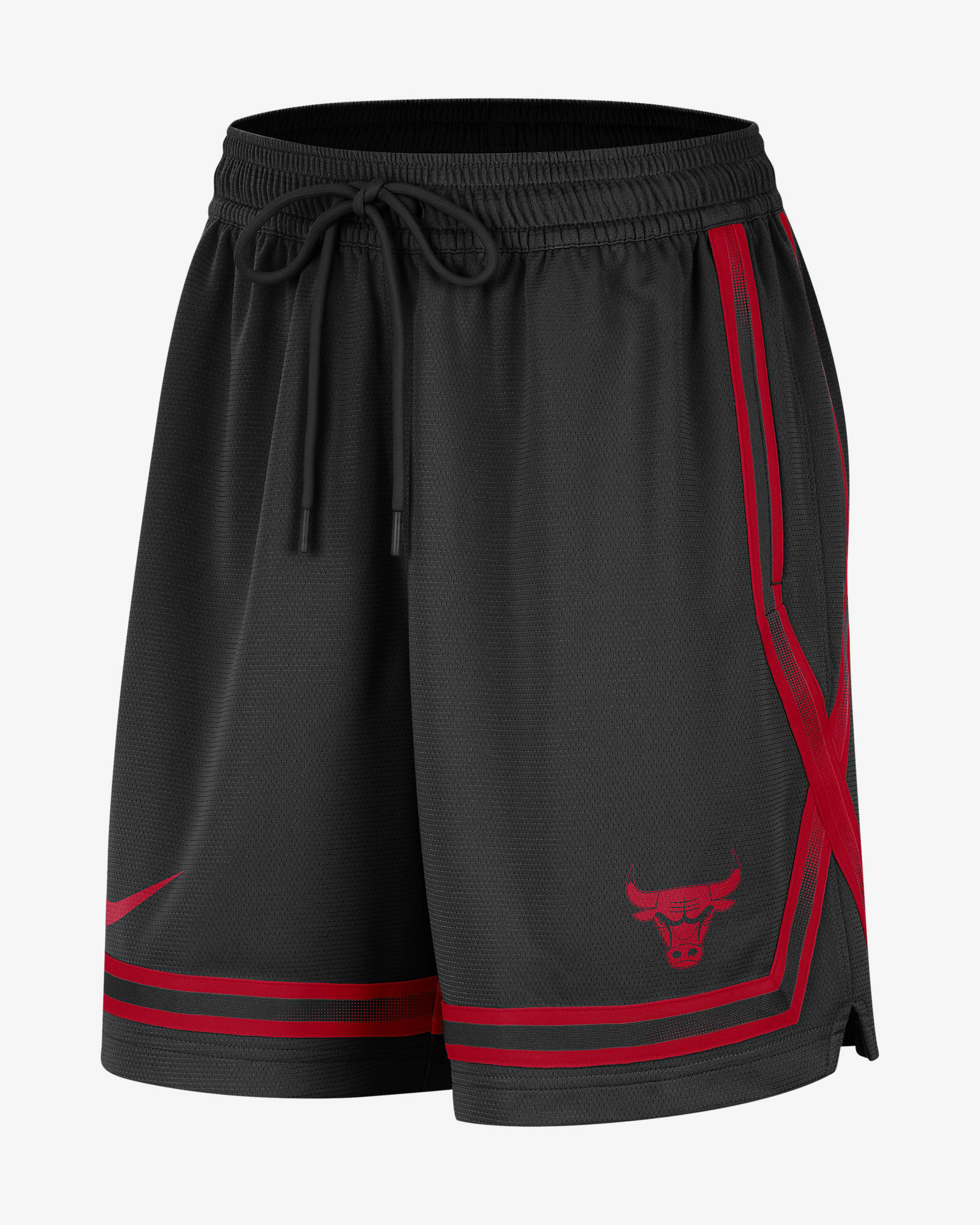 Chicago Bulls Fly Crossover Nike Dri-FIT NBA-damesshorts - Zwart