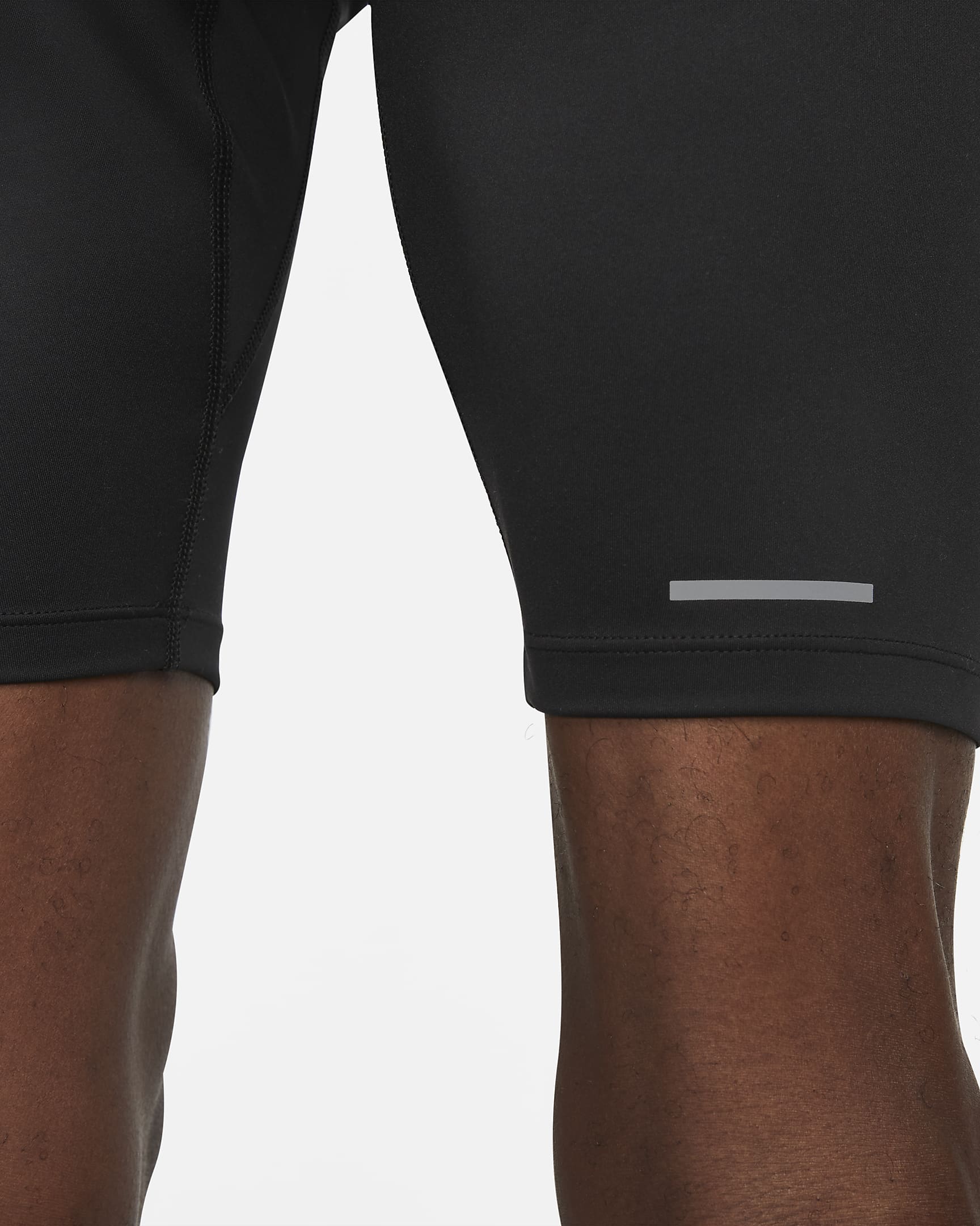 Tights de running com comprimento até meio Dri-FIT Nike Trail Lava Loops para homem - Preto/Branco