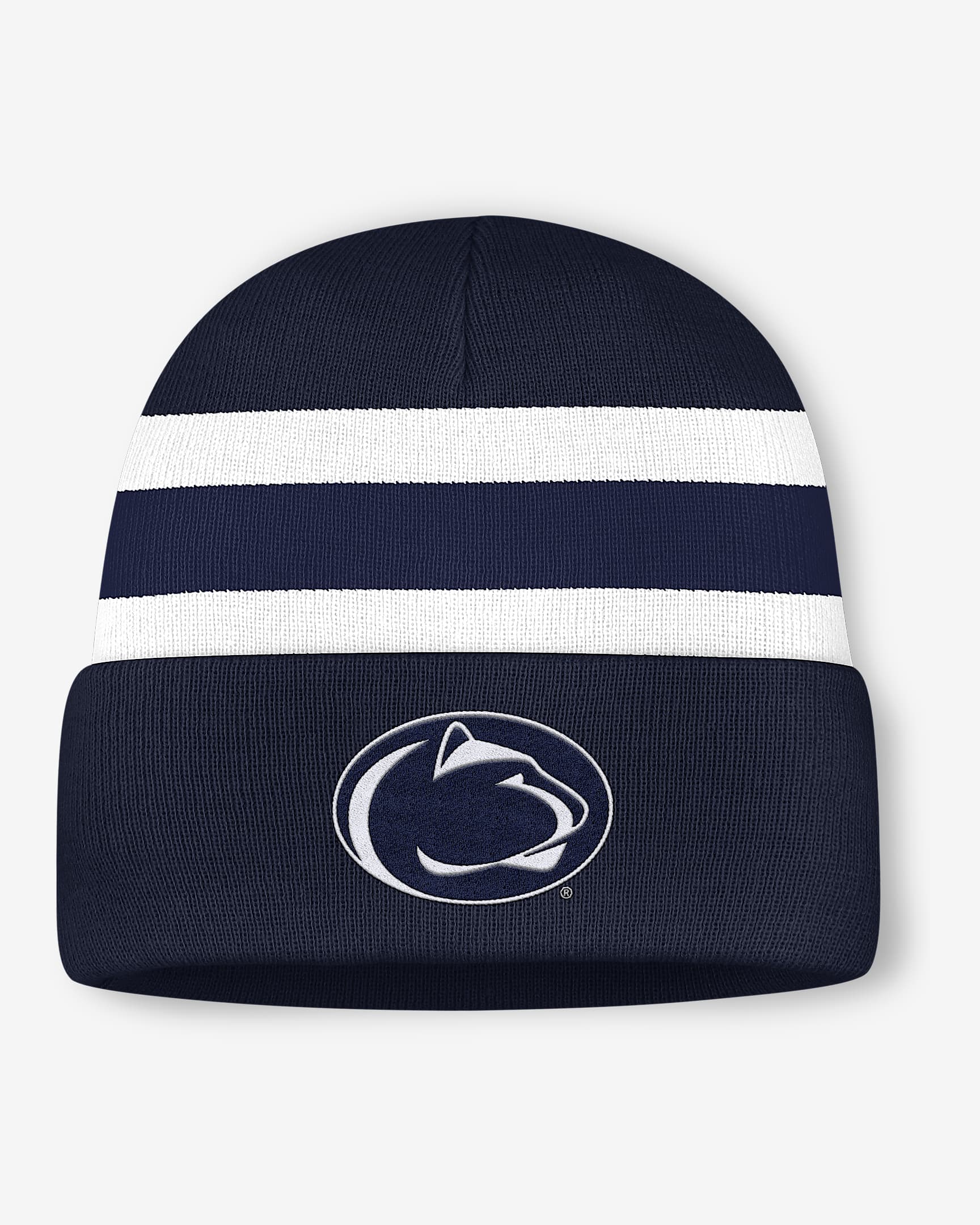 Penn State Primetime Utility Campus Men's Nike College Cuffed Beanie - Navy