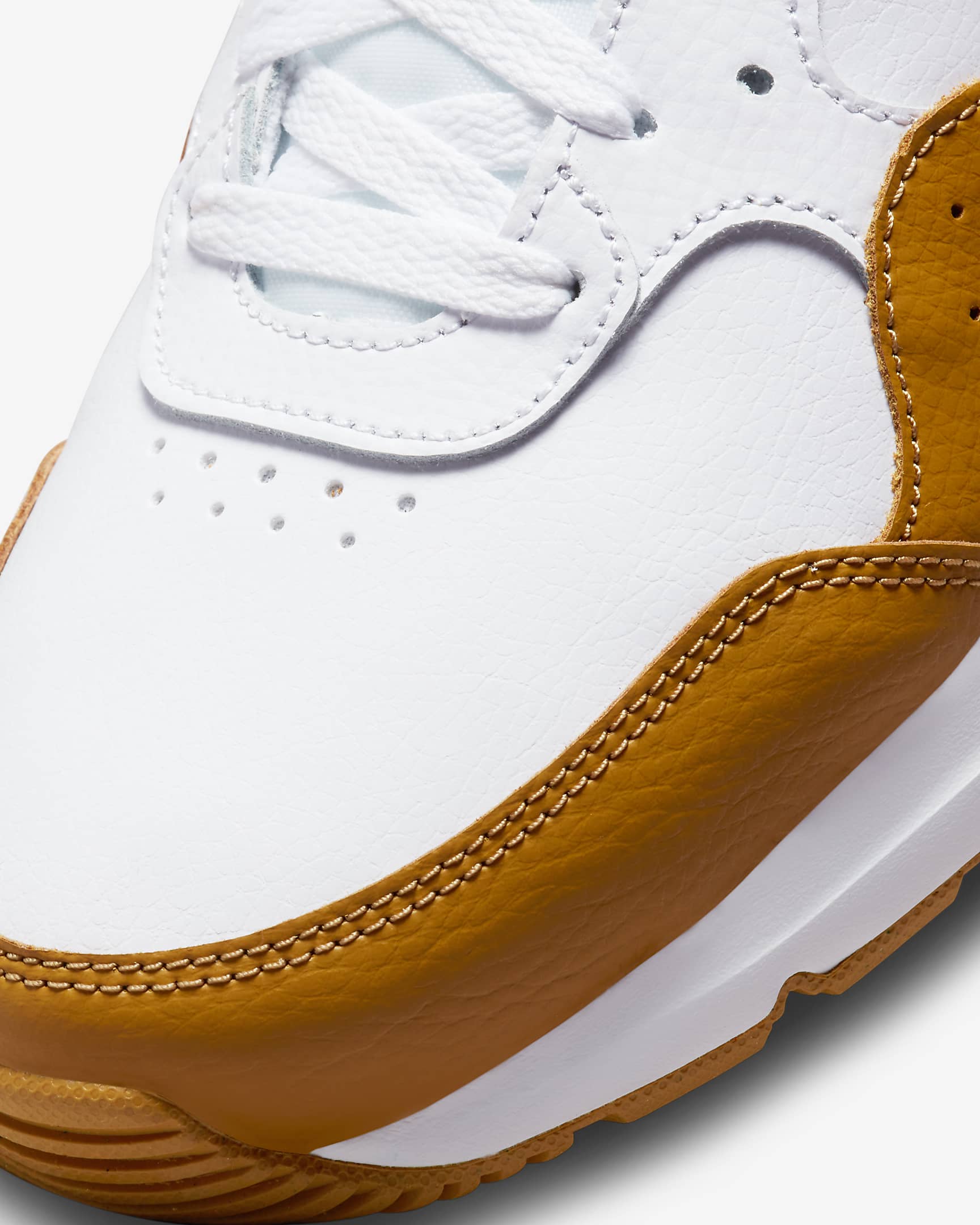 Nike Air Max SC Leather Men's Shoes - White/Wheat/Black