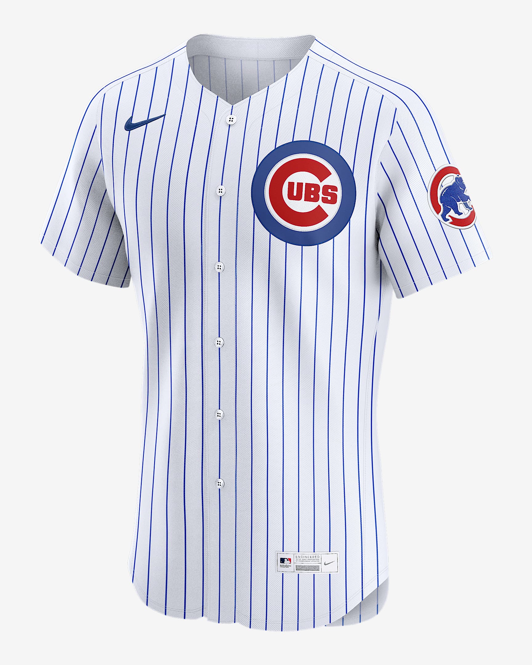 Chicago Cubs Men's Nike Dri-FIT ADV MLB Elite Jersey - White
