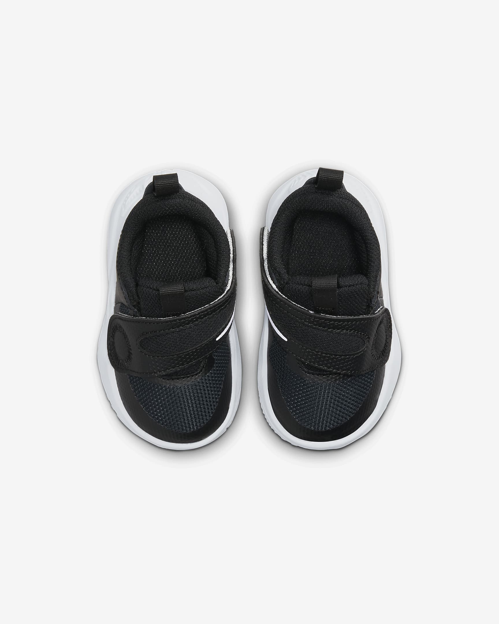 Tenis para bebé e infantil Nike Team Hustle D 11 - Negro/Blanco