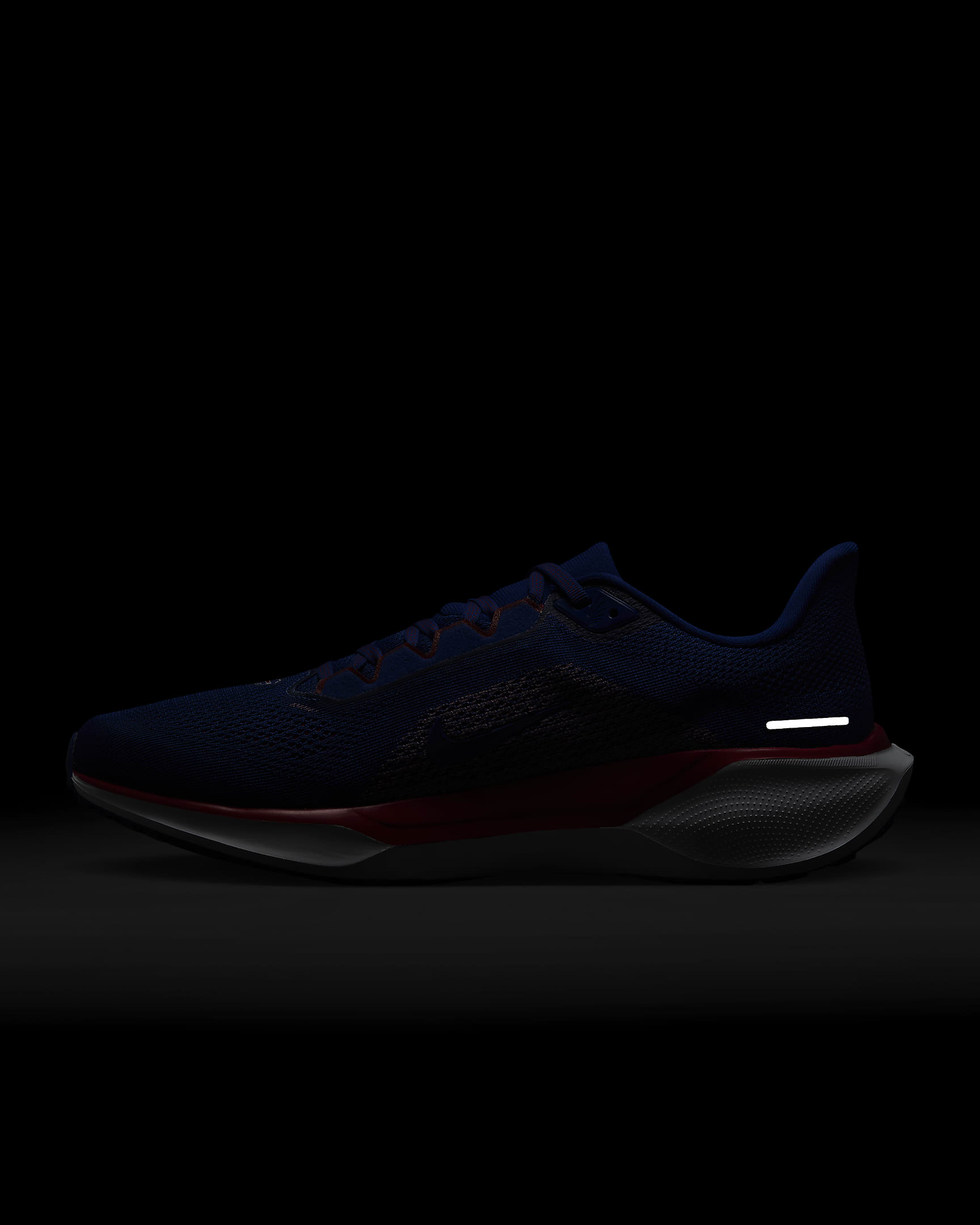 Tenis de correr en pavimento para hombre Nike Pegasus 41 NFL Buffalo Bills - Azul eléctrico/Blanco/Rojo universitario/Blanco