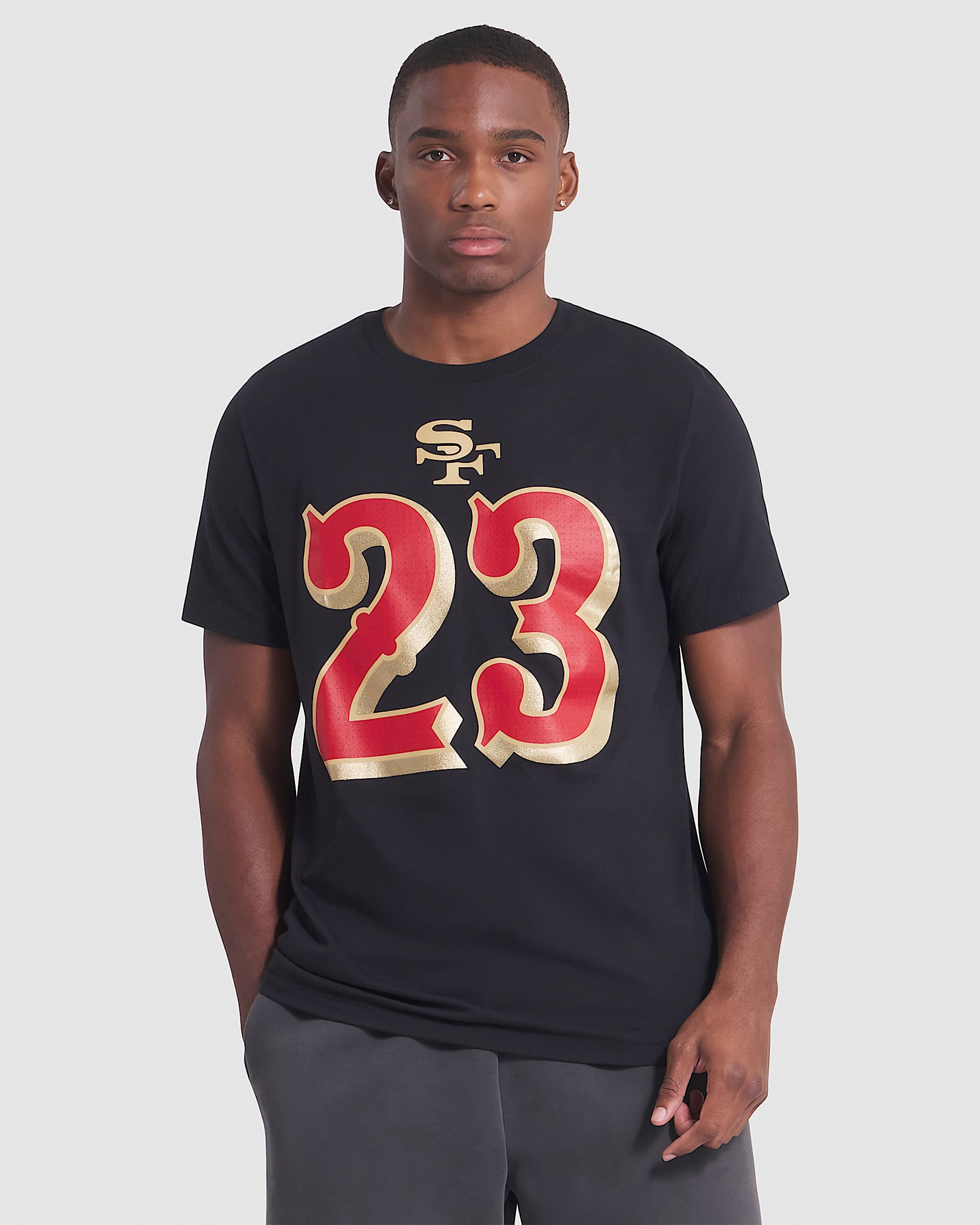 Christian McCaffrey San Francisco 49ers Rivalries Collection Men's Nike NFL T-Shirt - Black