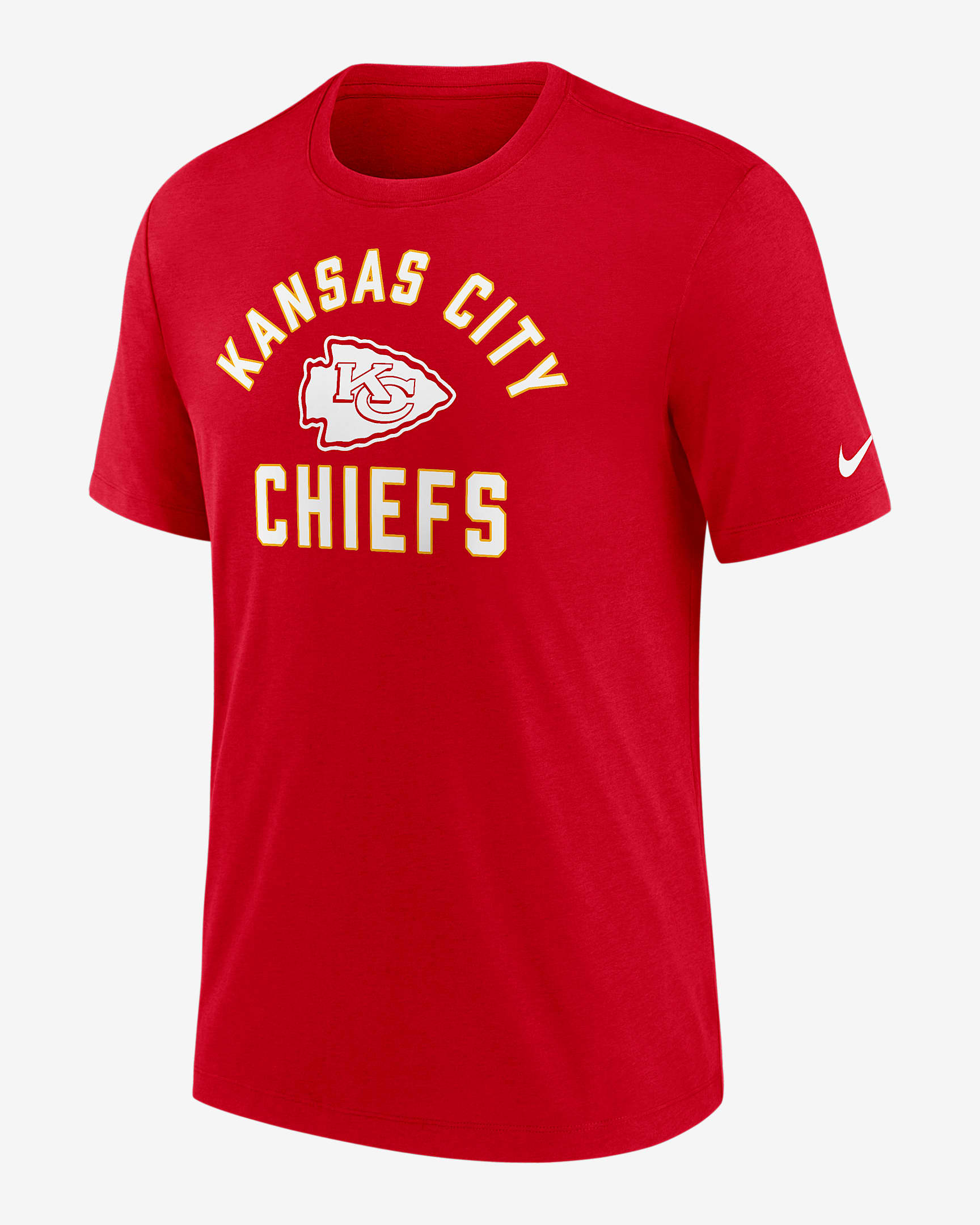 Playera Nike de la NFL para hombre Kansas City Chiefs Favorable Timeline - Rojo