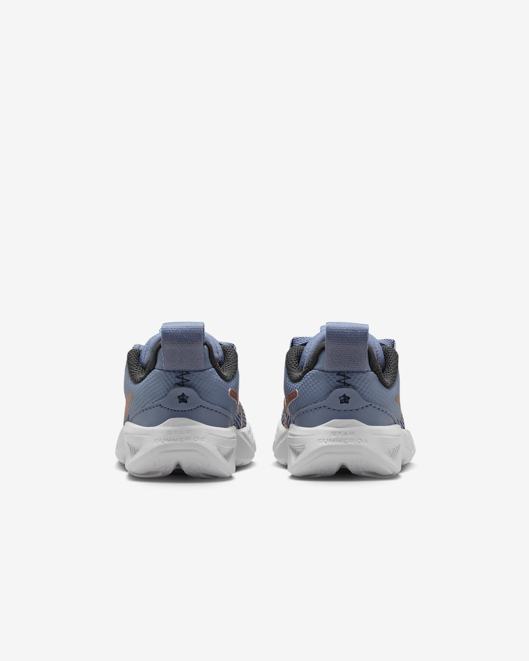 Nike Star Runner 4 Baby/Toddler Shoes - Ashen Slate/Armoury Navy/Pure Platinum/Metallic Red Bronze