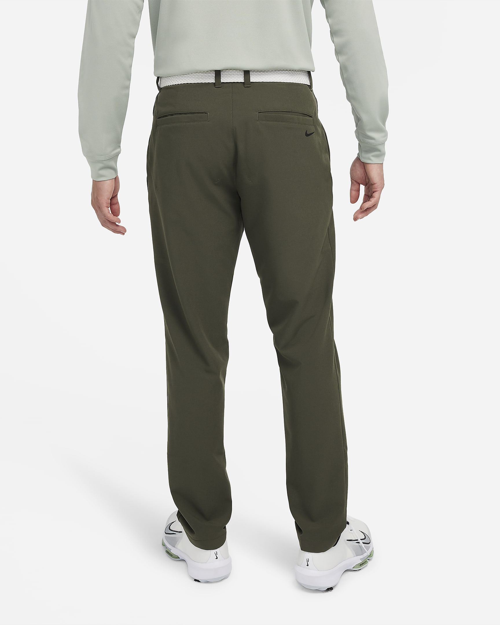 Nike Tour Repel Flex Men's Slim Golf Trousers - Cargo Khaki/Black