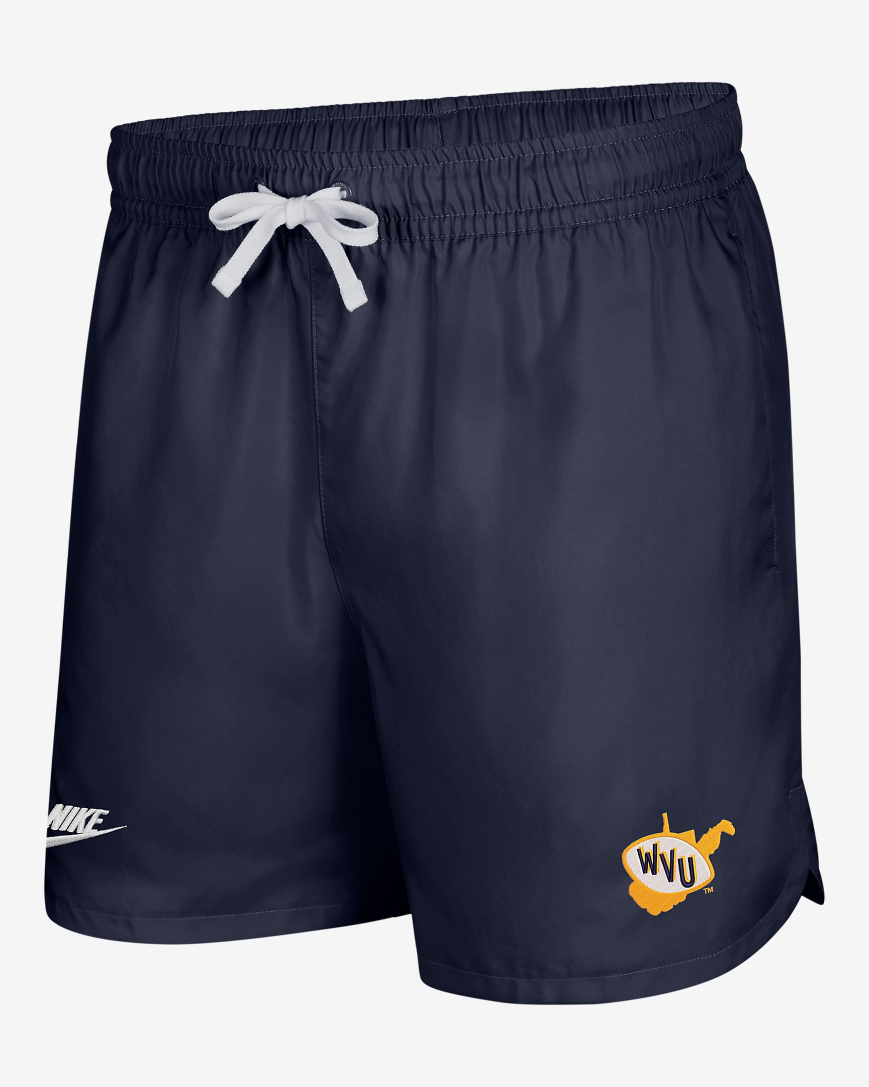 West Virginia Flow Men's Nike College Shorts - Navy