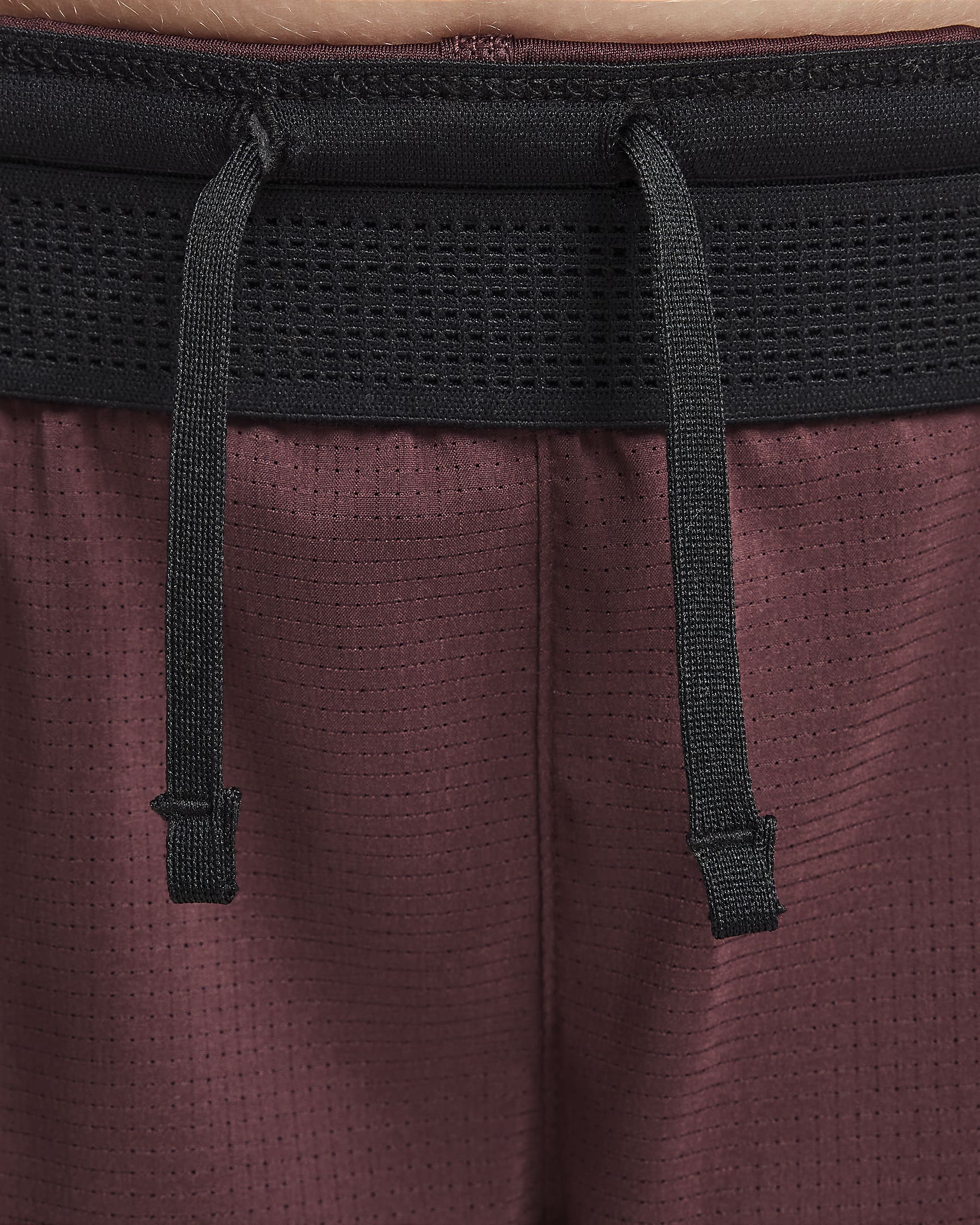 Nike Dri-FIT ADV shorts til store barn (jente) - Burgundy Crush/Burgundy Crush/Svart