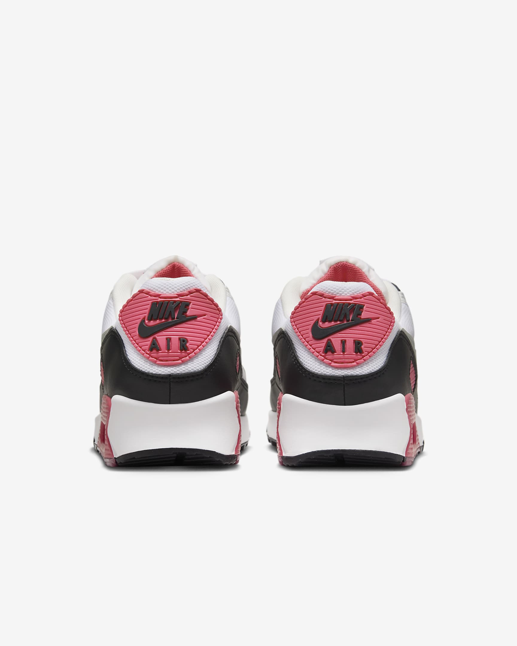 Nike Air Max 90 Women's Shoes - White/Aster Pink/Black/Light Silver