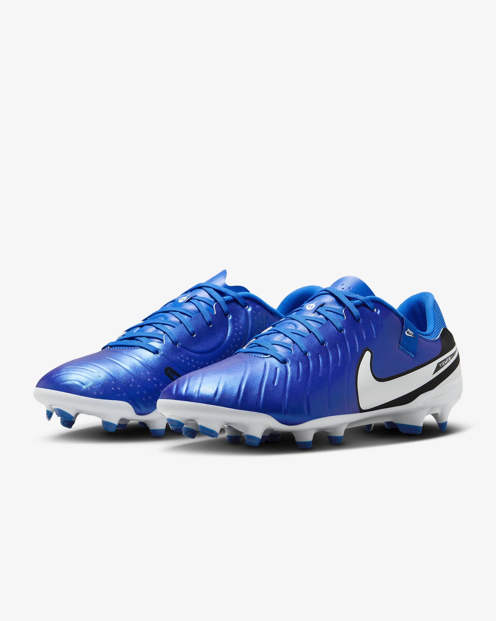 Fotbollssko för varierat underlag Nike Tiempo Legend 10 Academy med lågt skaft - Soar/Vit