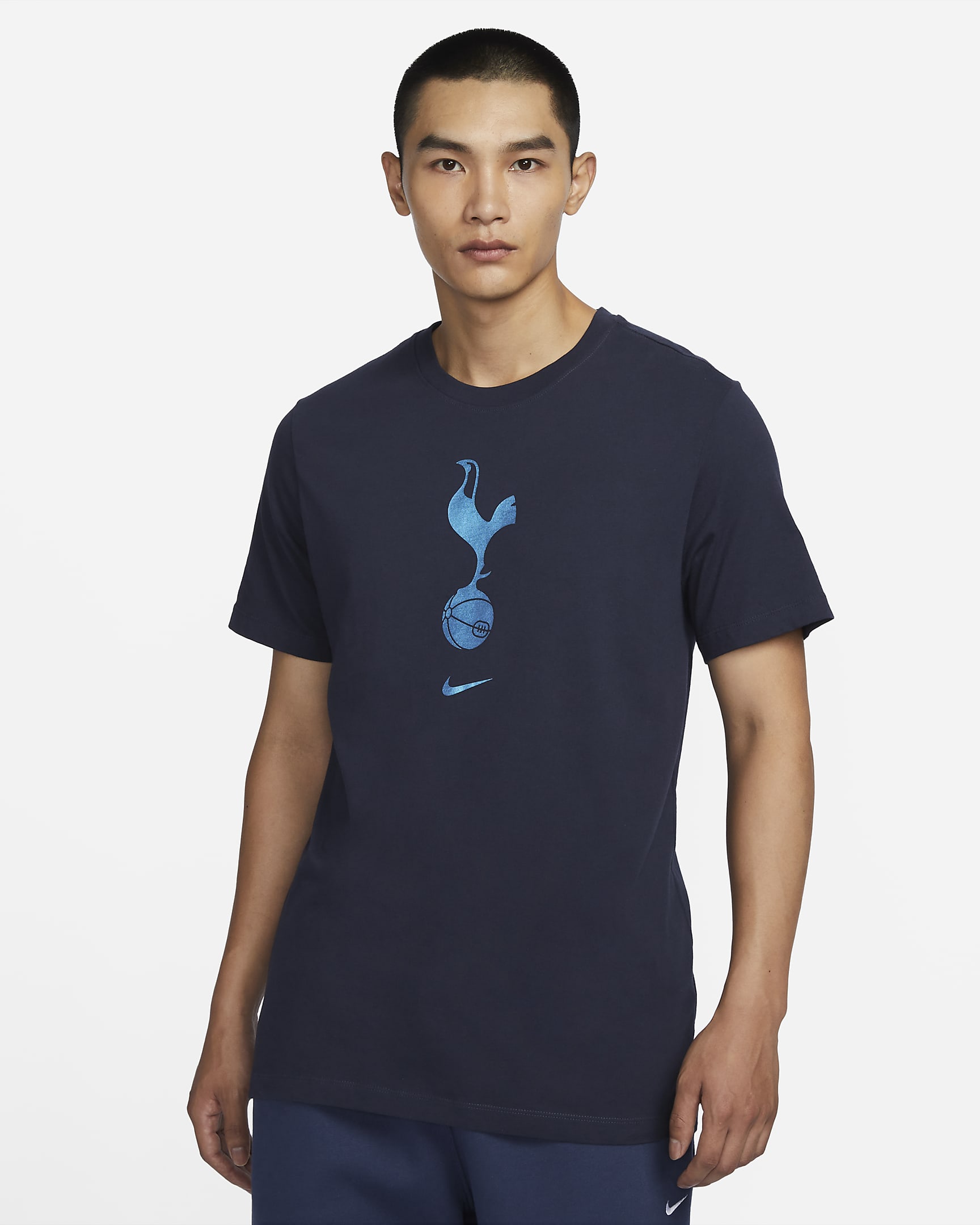 Tottenham Hotspur Crest Men's Football T-Shirt. Nike MY