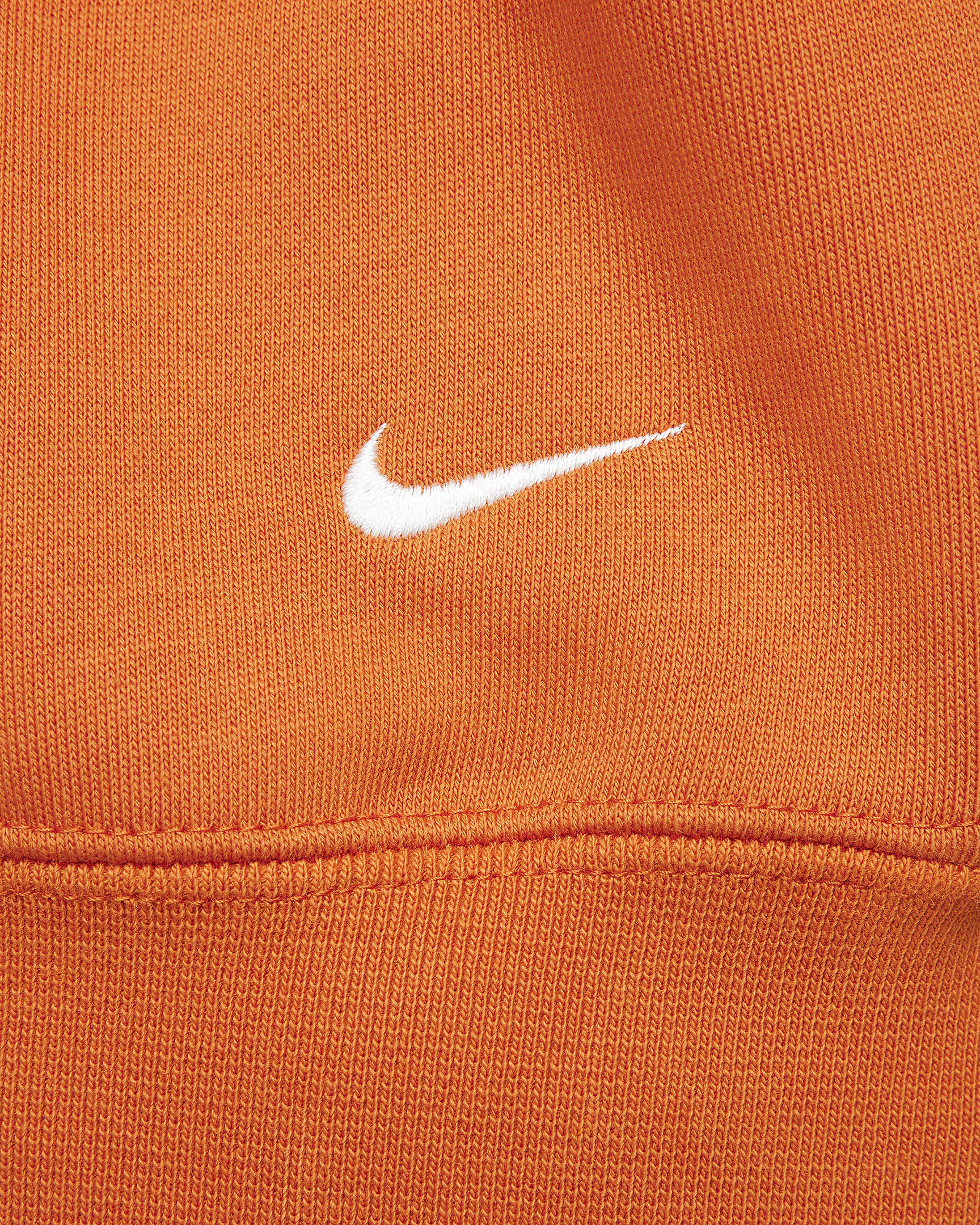 Maglia a girocollo in fleece Nike ACG Therma-FIT - Campfire Orange/Night Maroon/Summit White