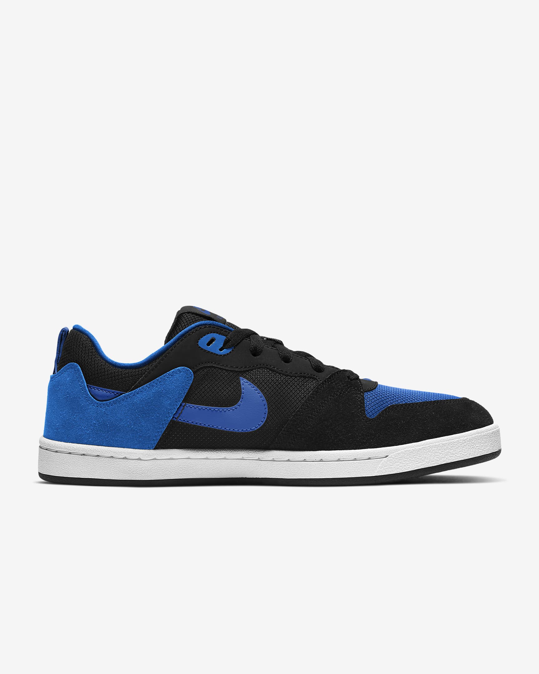 Nike SB Alleyoop Skate Shoes - Black/Black/Royal Blue