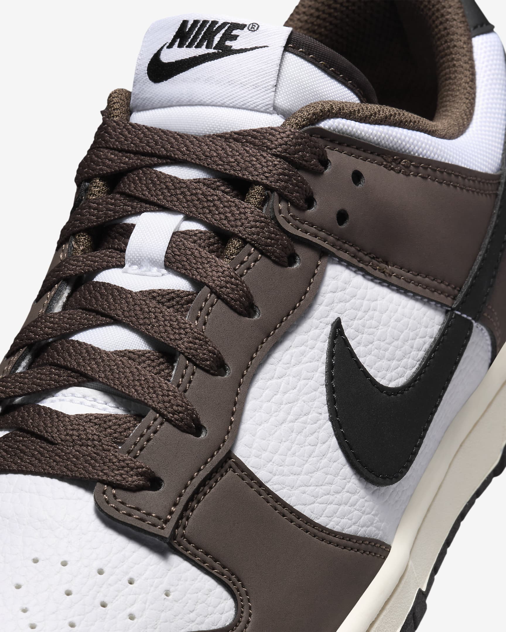 Nike Dunk Low Men's Shoes - Baroque Brown/White/Sail/Black