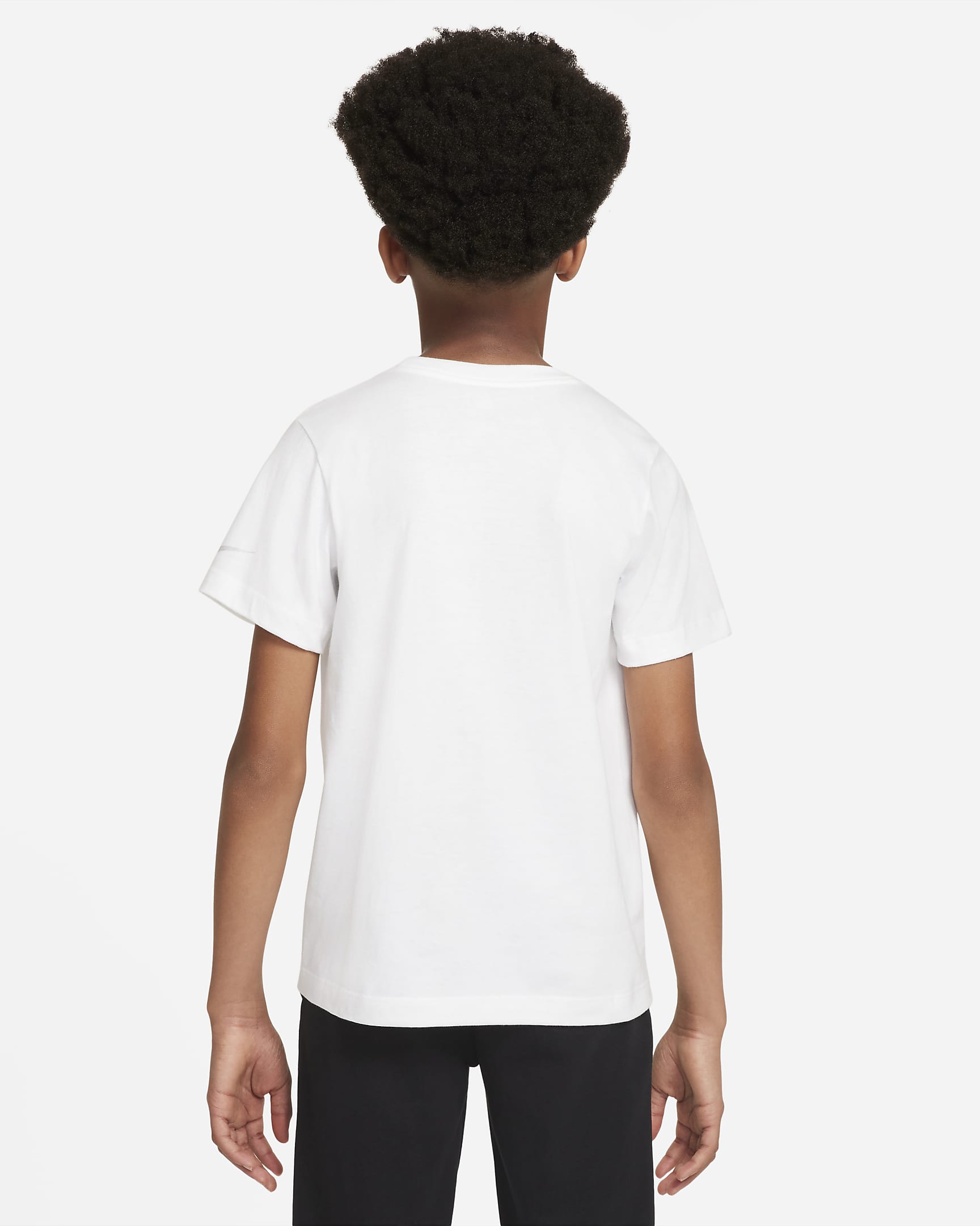 Nike Sportswear Big Kids' (Boys') T-Shirt - White