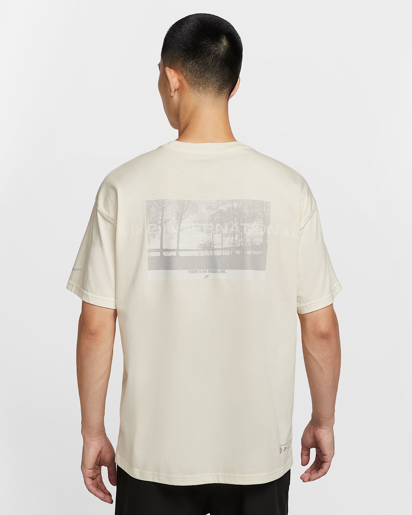 Nike Men's Running T-Shirt - Soft Pearl