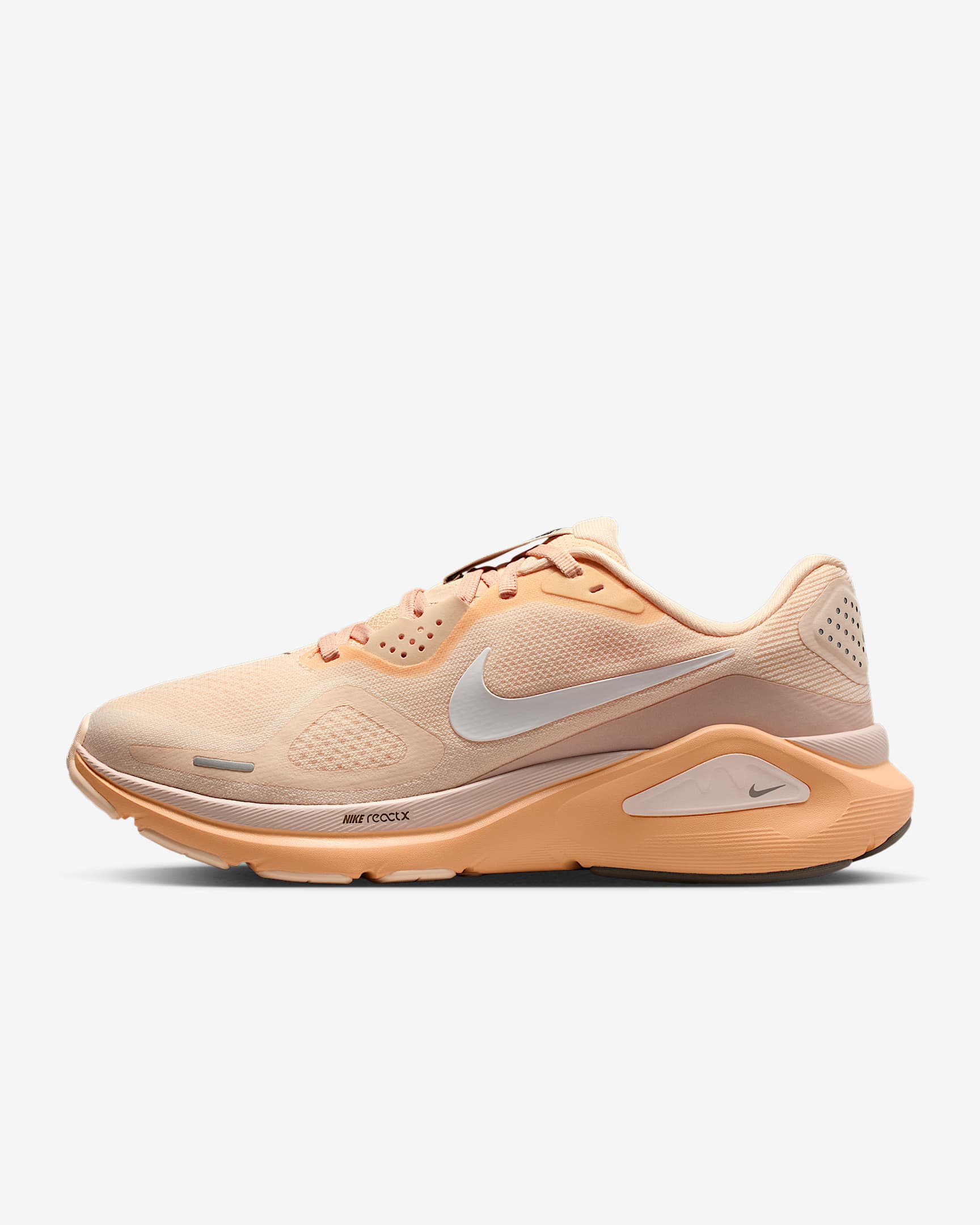 Nike Structure 26 Women's Road Running Shoes - Guava Ice/Silt Red/Orange Chalk/Sail
