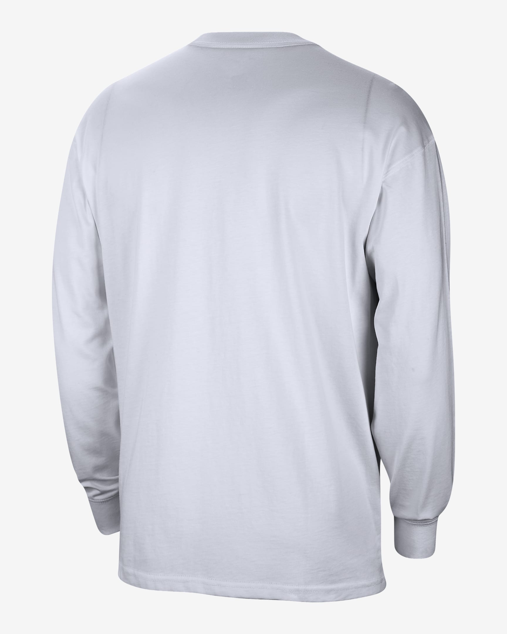 Georgia Max90 Men's Nike College Crew-Neck Long-Sleeve T-Shirt - White