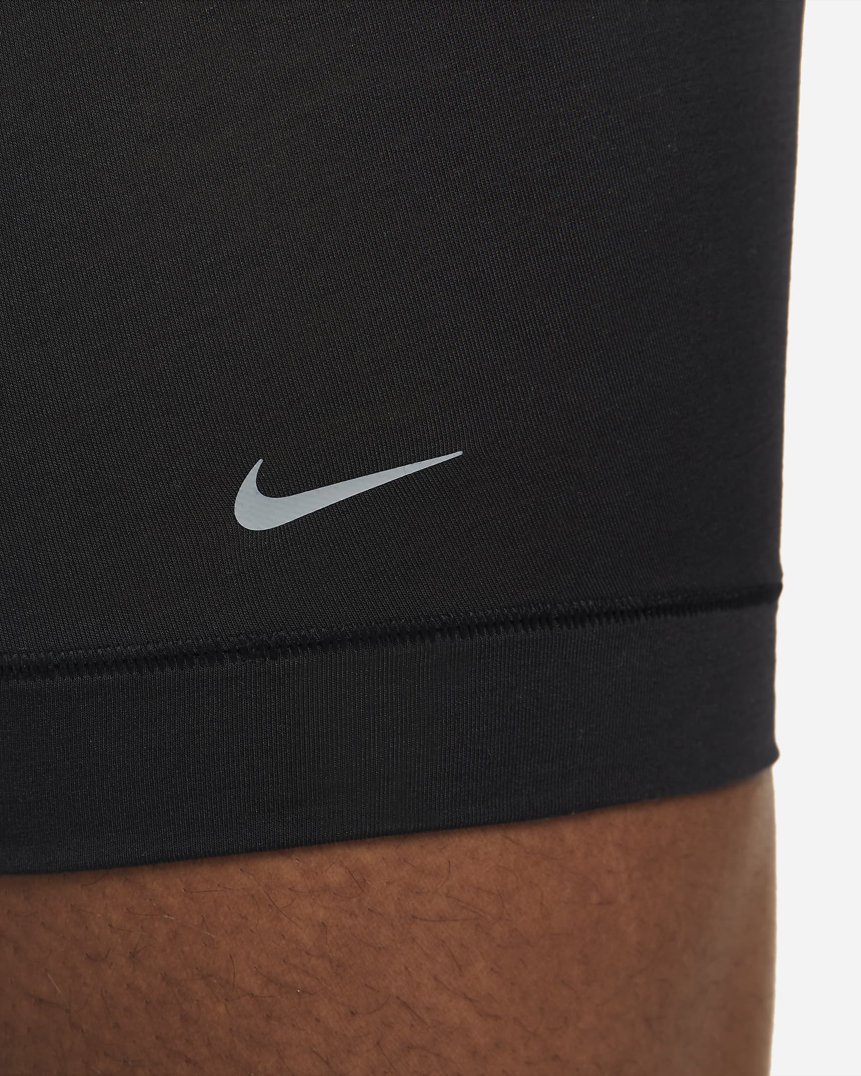 Nike Dri-FIT ReLuxe Men's Boxer Briefs (2-Pack) - Black