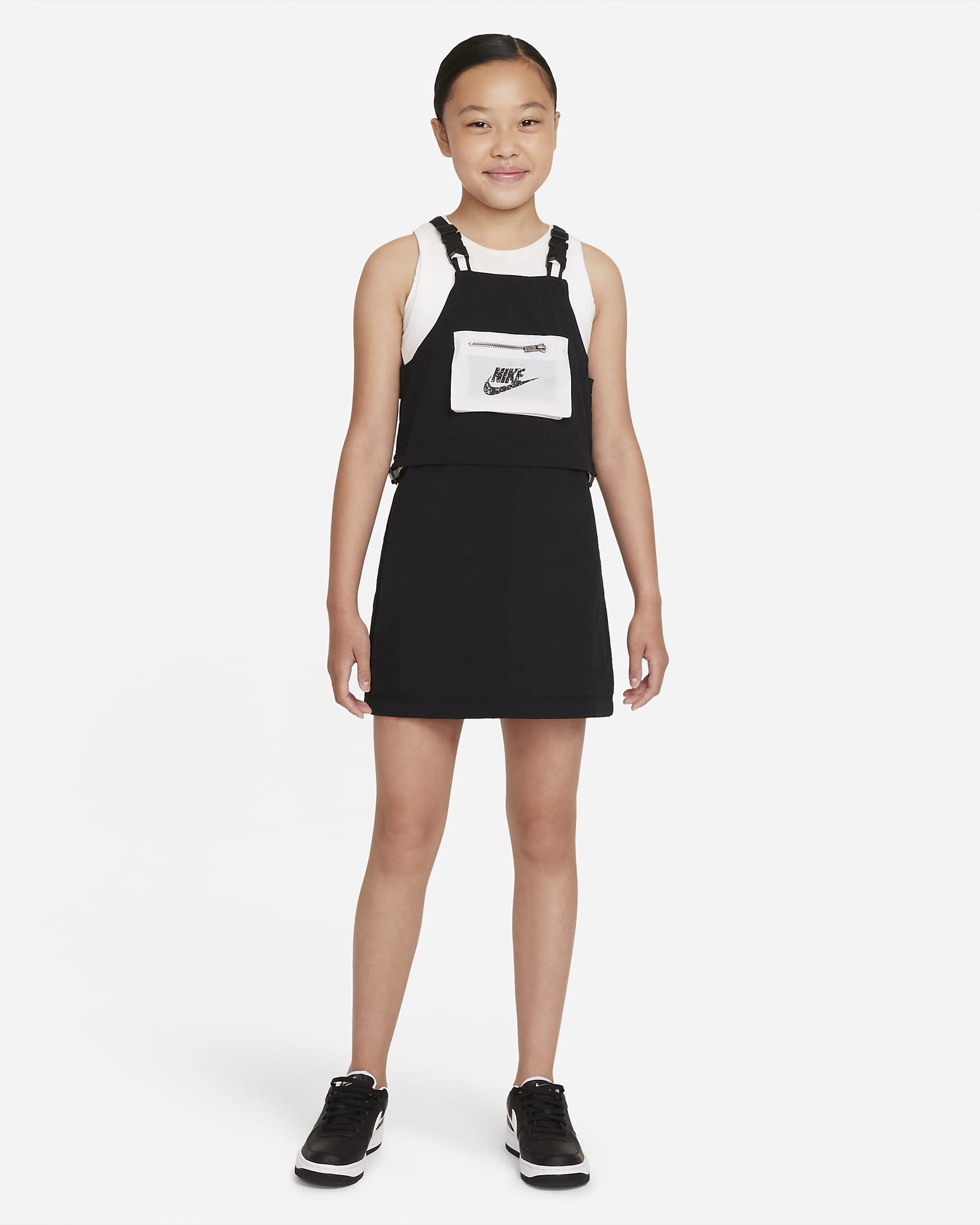 Vestido funcional para niñas talla grande Nike Sportswear. Nike.com