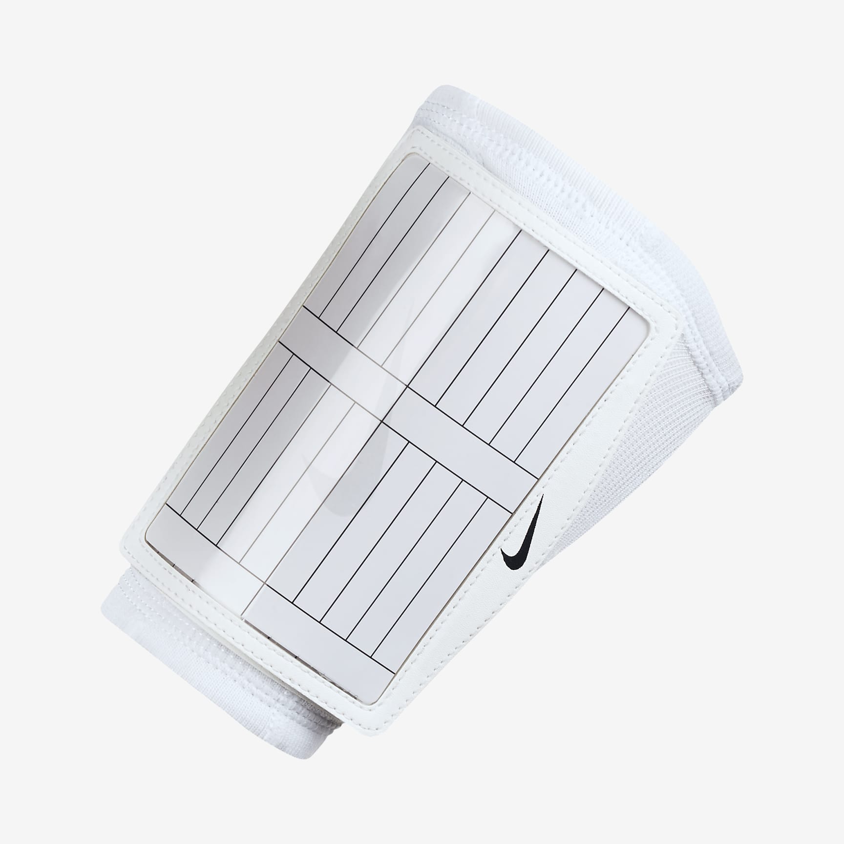 Muñequera con funda para programa de entrenamiento de fútbol Nike Pro Combat Dri-FIT - Blanco