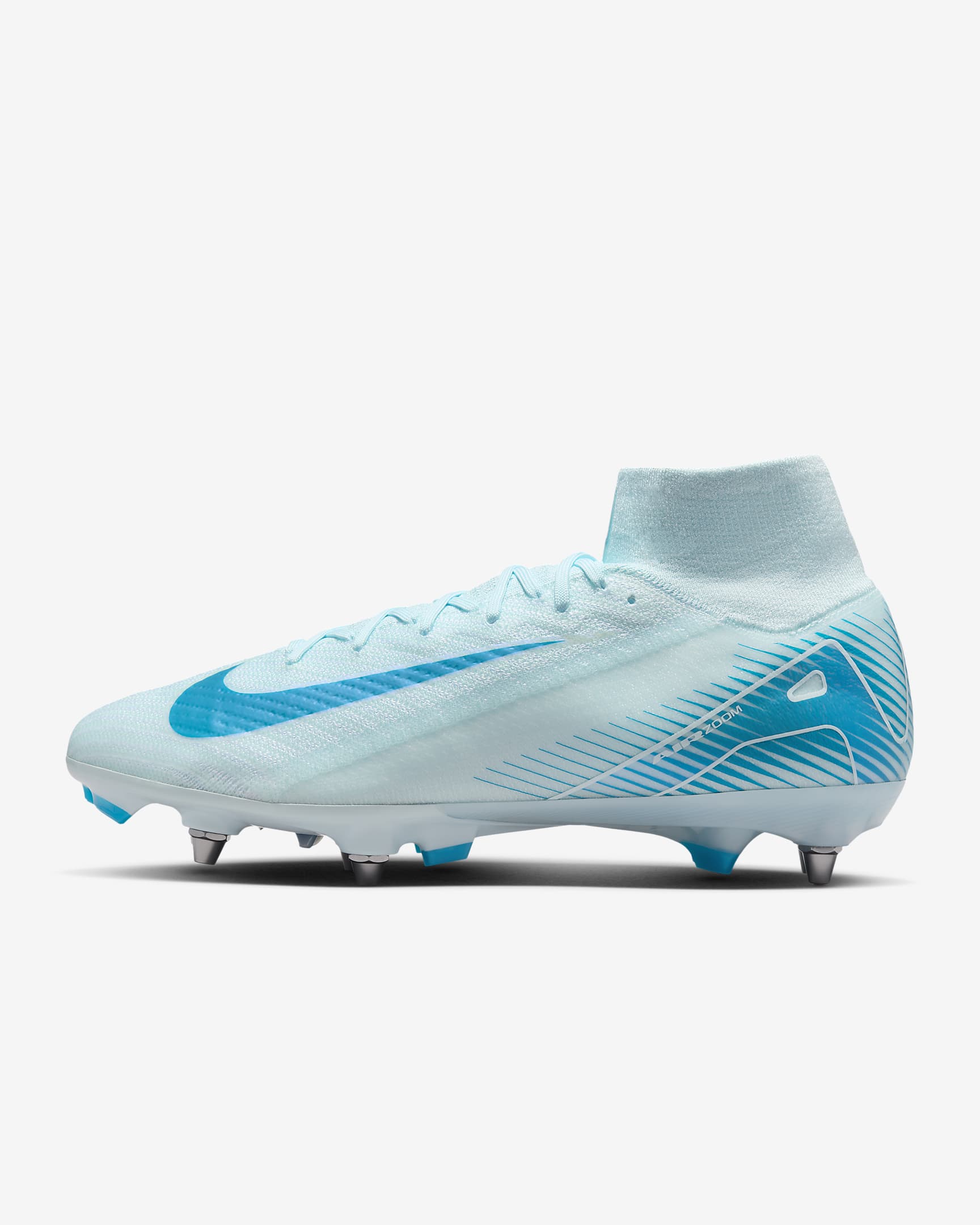 Nike Mercurial Superfly 10 Elite SG-Pro High-Top Football Boot - Glacier Blue/Blue Orbit