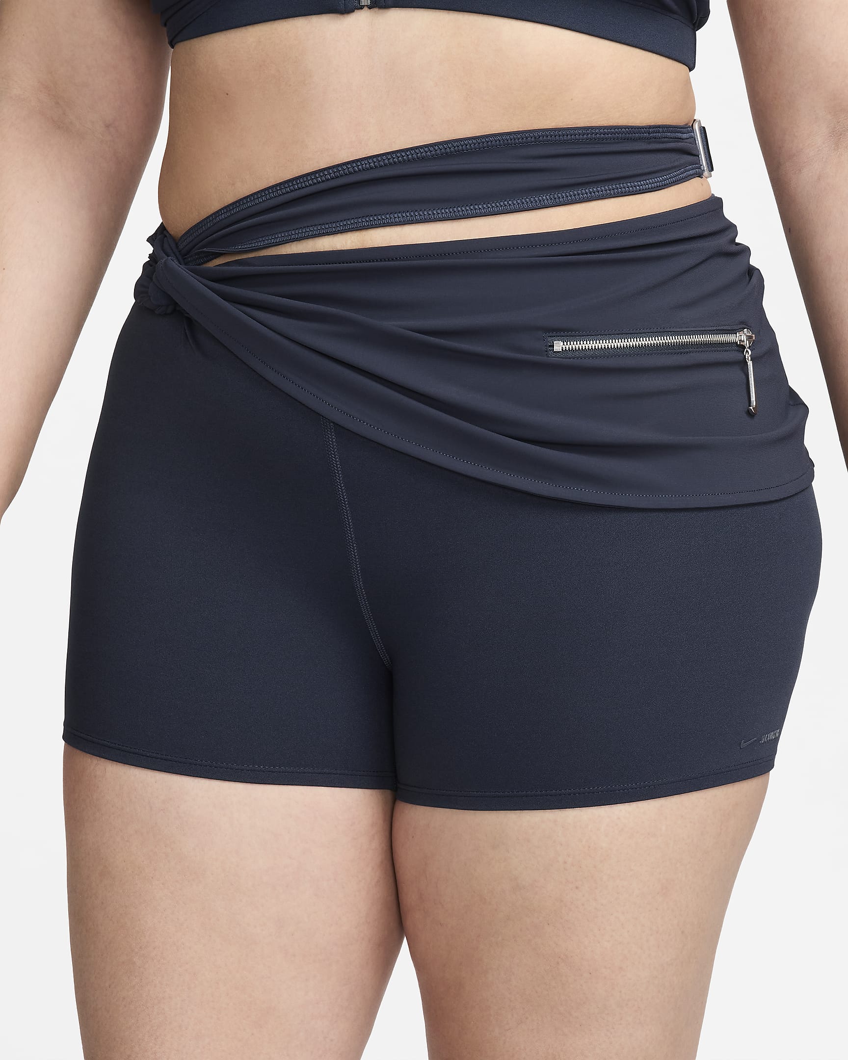 Nike x Jacquemus Pantalón corto a capas - Mujer - Dark Obsidian