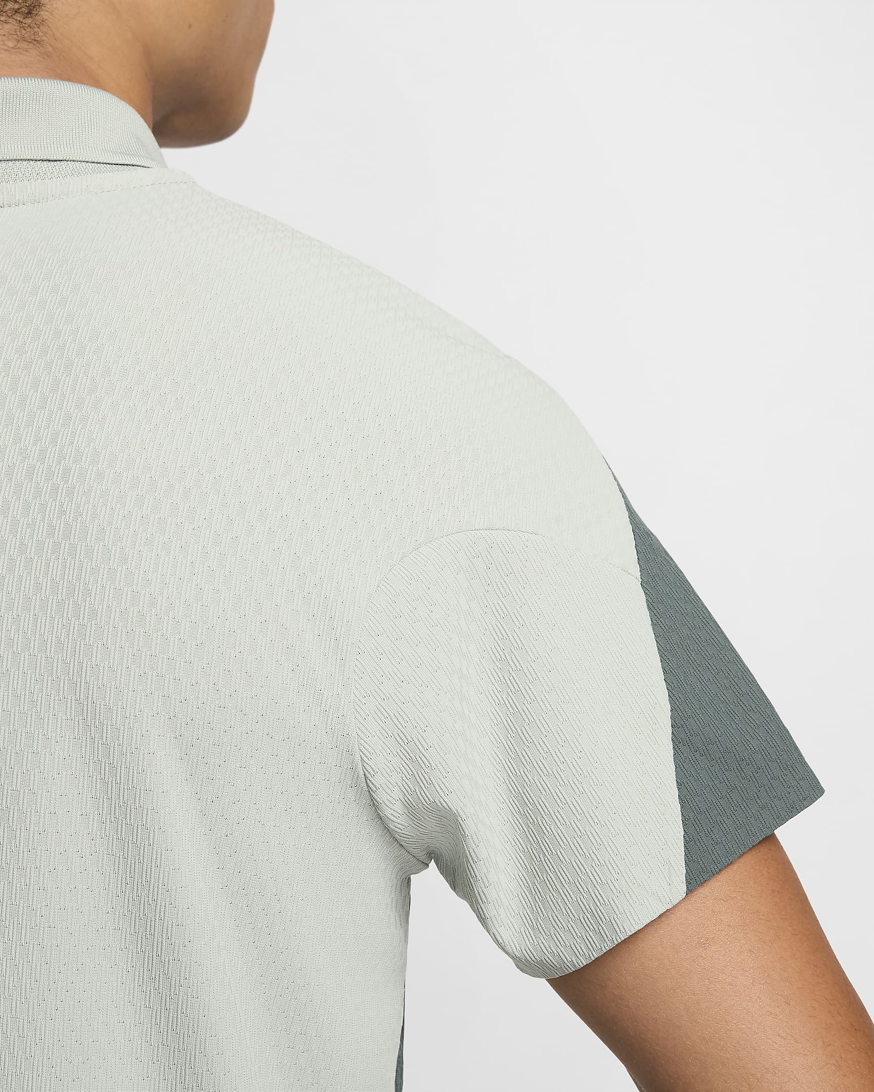 NikeCourt Slam Ultimate Polo de tenis Dri-FIT ADV - Hombre - Vintage Green/Jade Horizon/Plata claro/Blanco