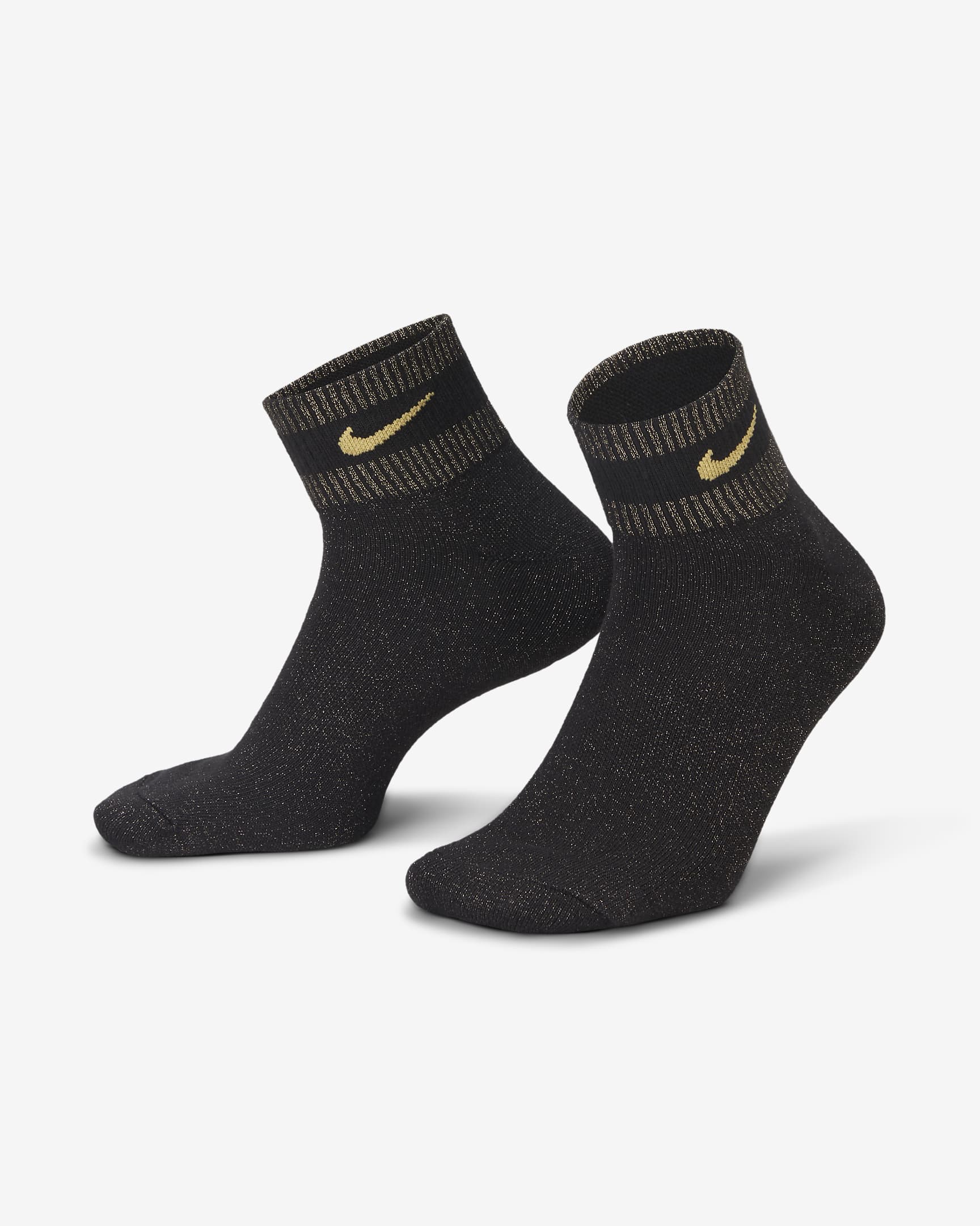 Nike Everyday Essentials Metallic Ankle Socks (1 Pair). Nike My