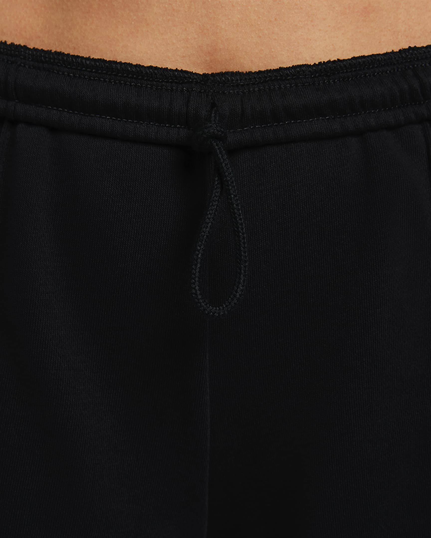 Nike Sportswear Chill Terry Women's Mid-Rise 10cm (approx.) French Terry Shorts - Black/Sail