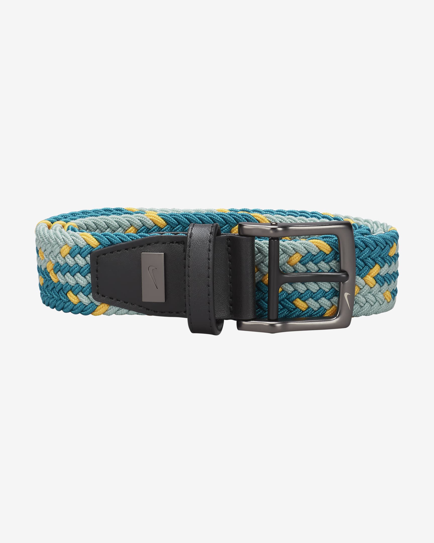 Cinturón de tejido Woven elástico Nike G-Flex - Azul verdoso geoda/Mineral