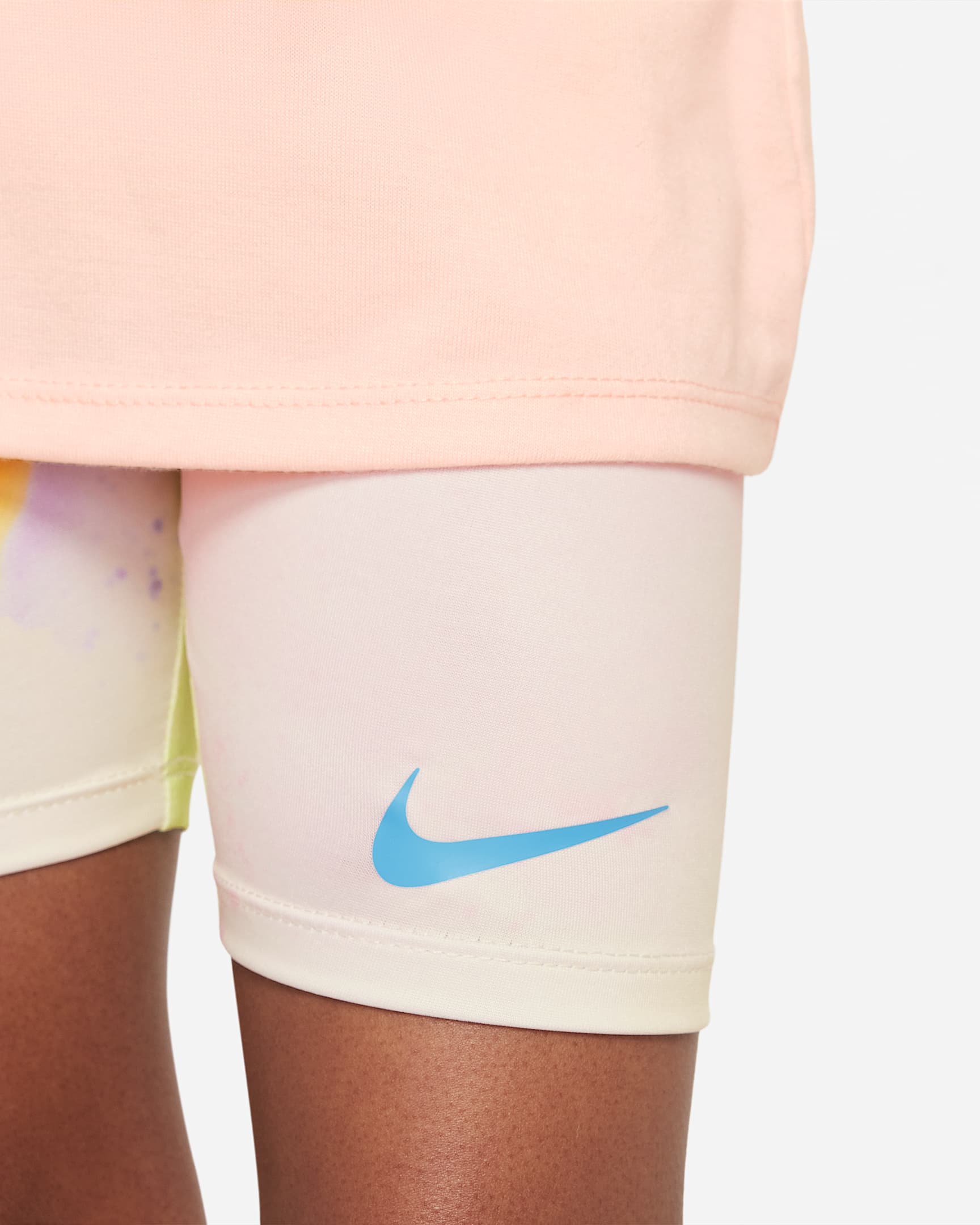 Nike "Just DIY It" Bike Shorts Set Little Kids' 2Piece Set.