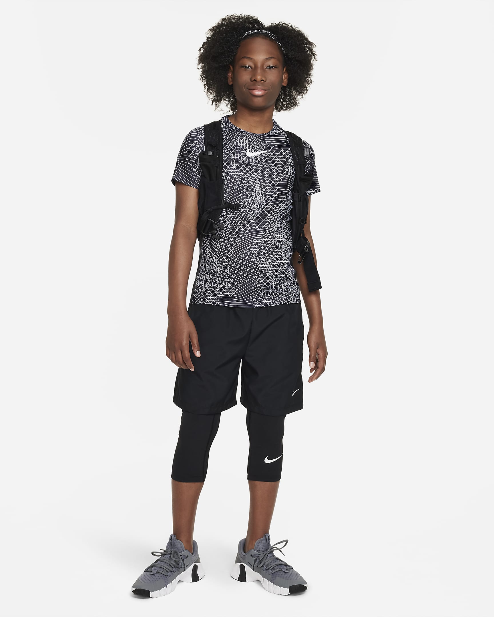 Nike Pro Dri-FIT Big Kids' (Boys') Short-Sleeve Top. Nike.com