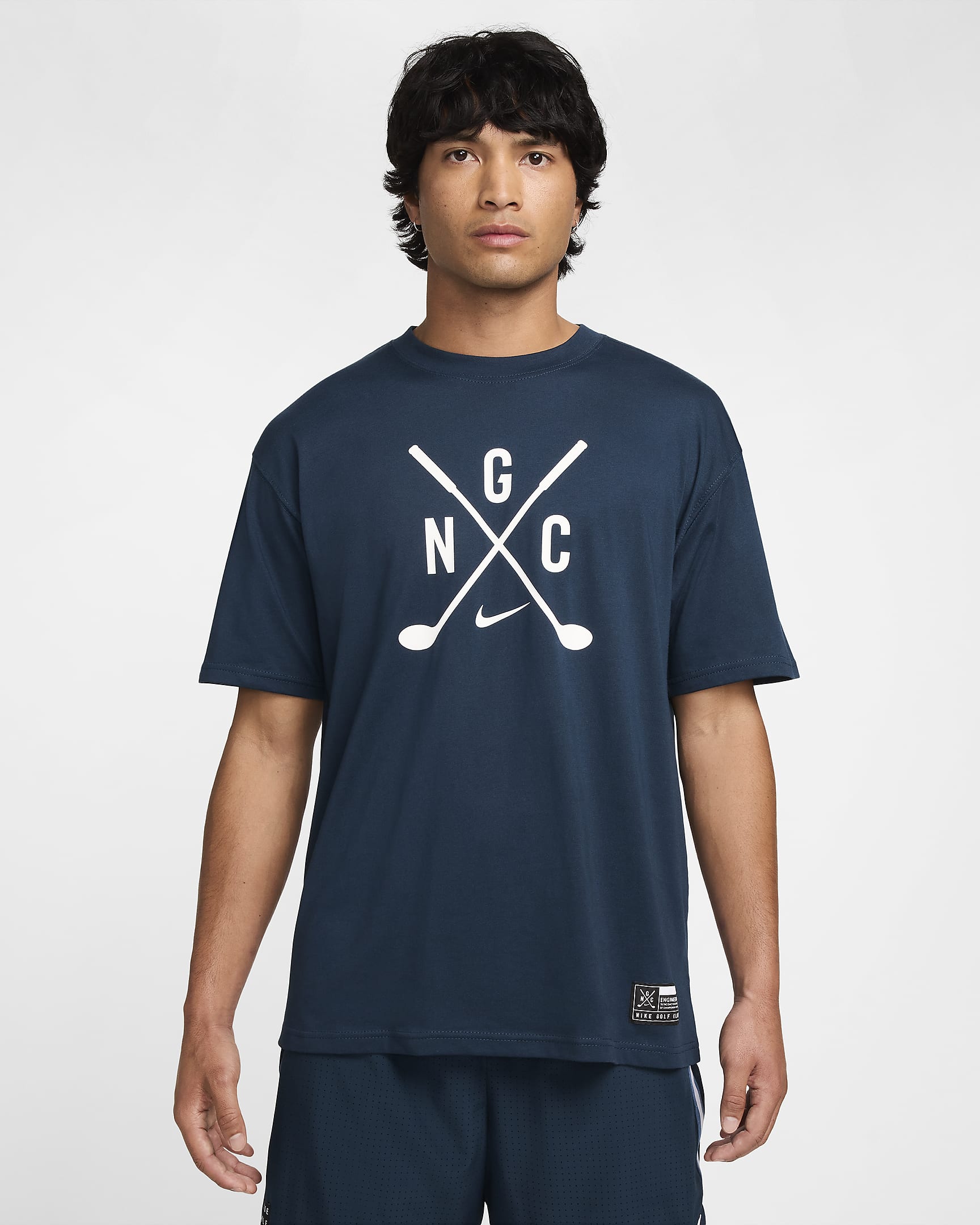 T-shirt de golf Nike Max90 pour homme - Armory Navy