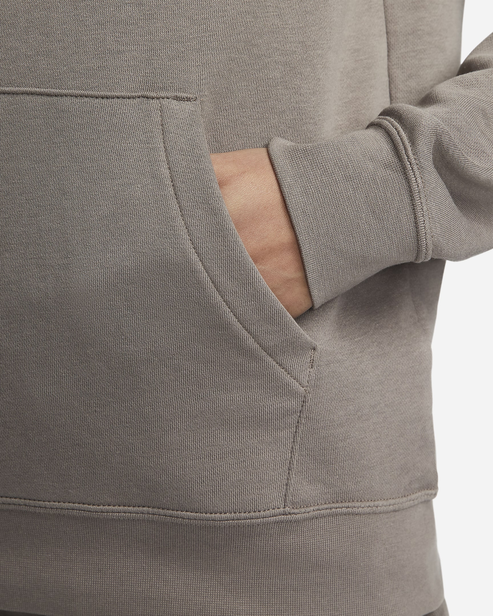 nike sportswear essential women's fleece pullover hoodie