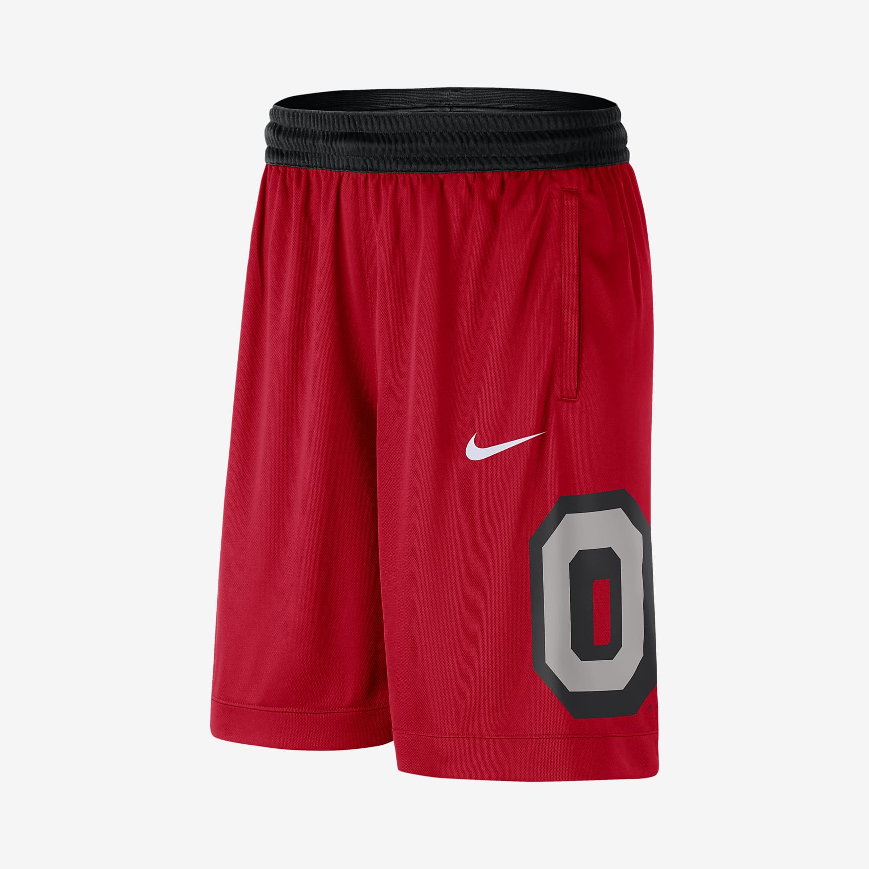 Shorts de básquetbol para hombre Nike College DriFIT (Ohio State