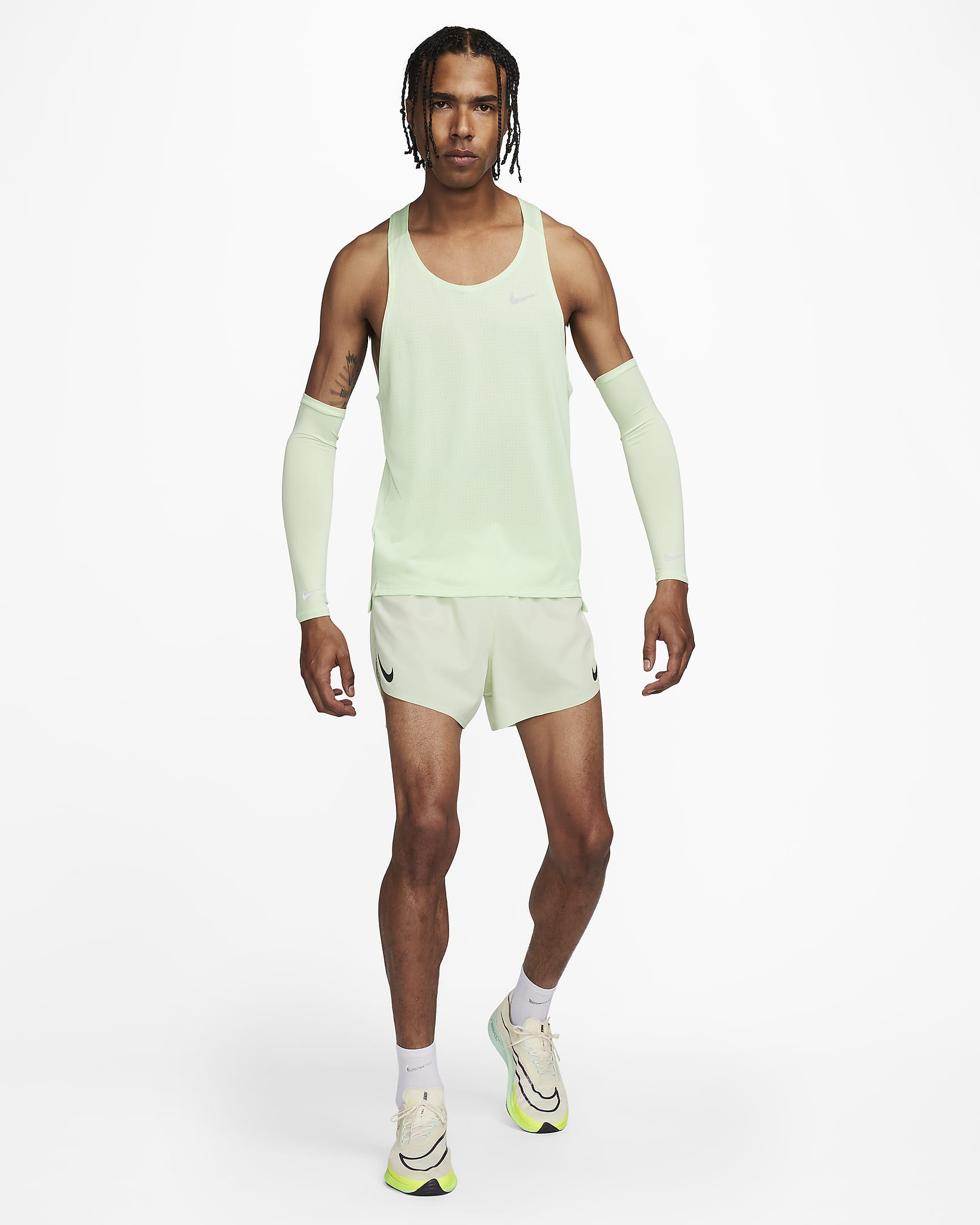 Nike Dri-FIT Lightweight Sleeves 2.0 - Vapour Green/Silver