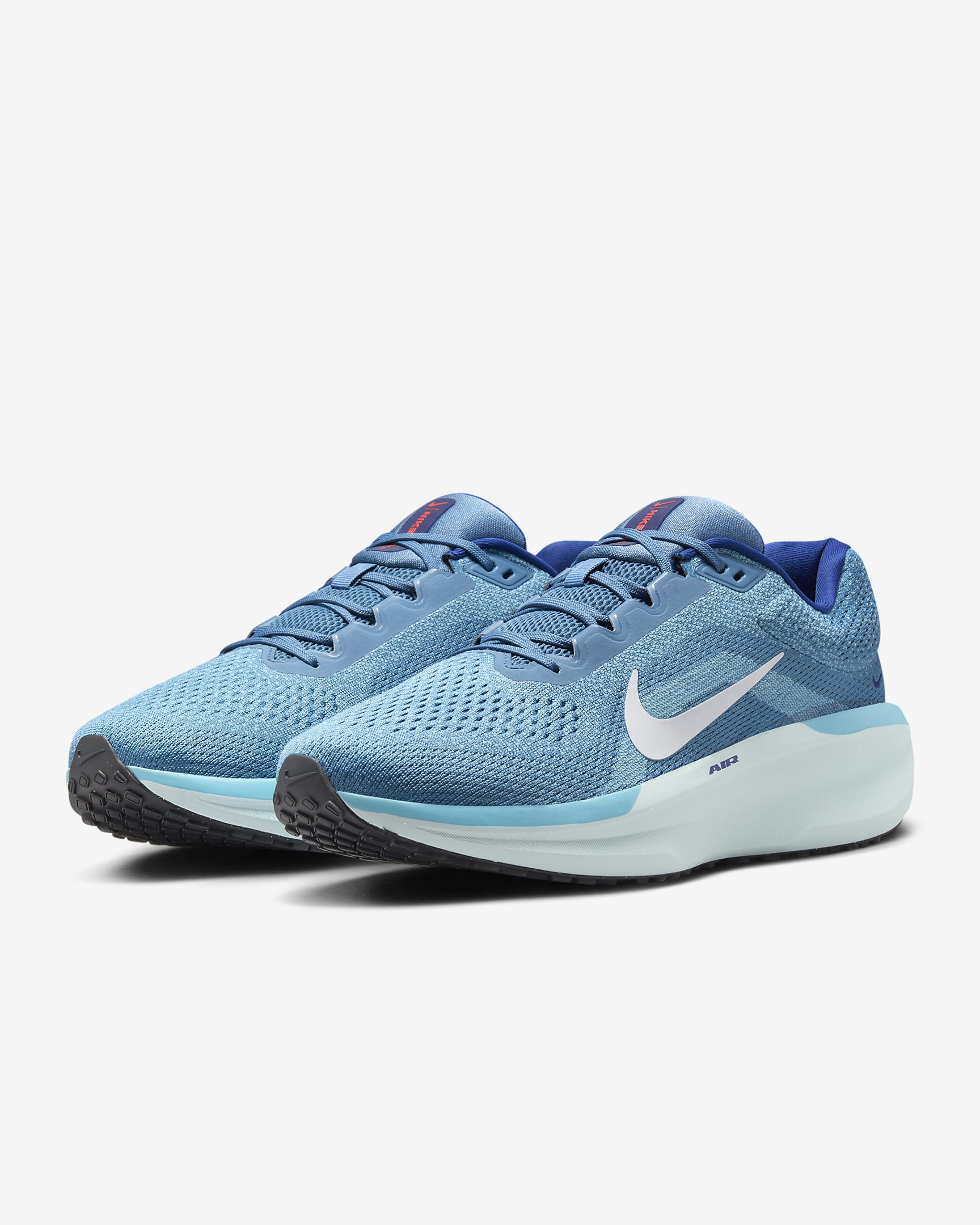 Nike Winflo 11 Men's Road Running Shoes - Aegean Storm/Baltic Blue/Glacier Blue/White